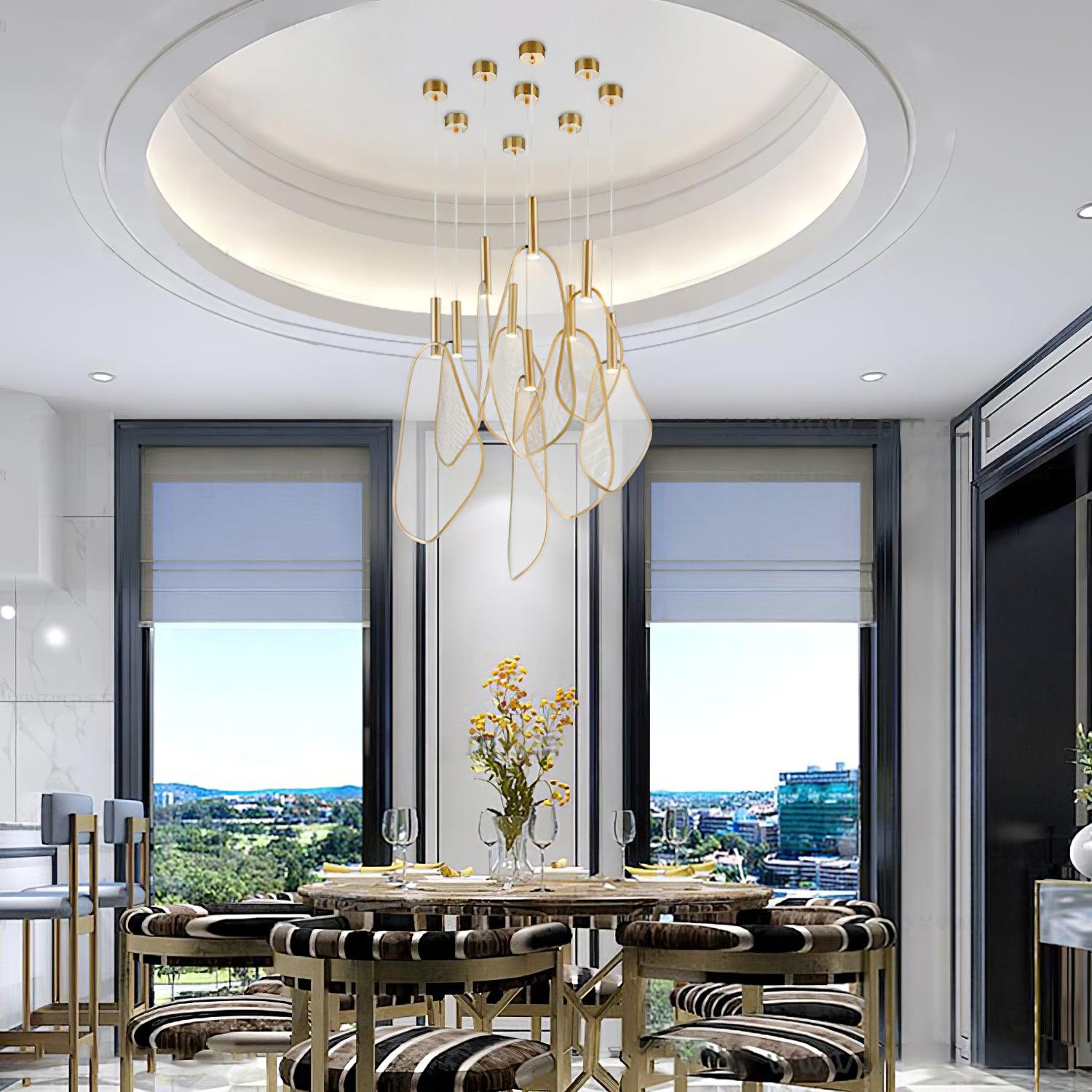 Reagan Luxury Metal Pendant Light - Blowlighting