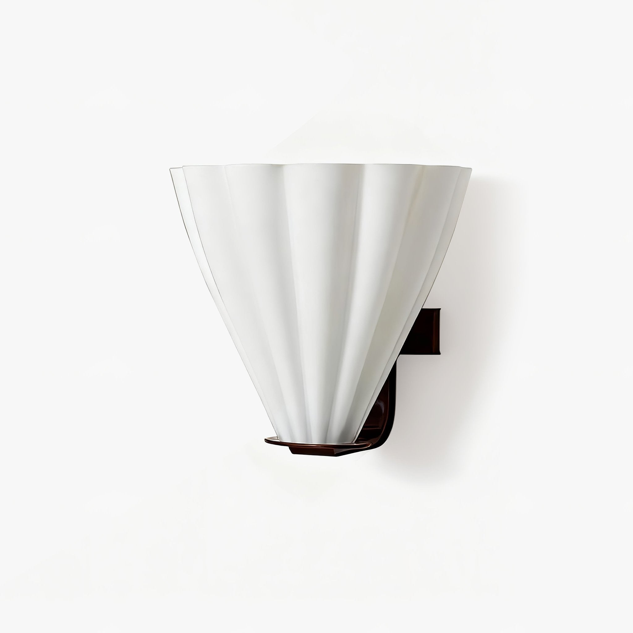 Fan Shaped Glass Wall Sconce - Letslighting