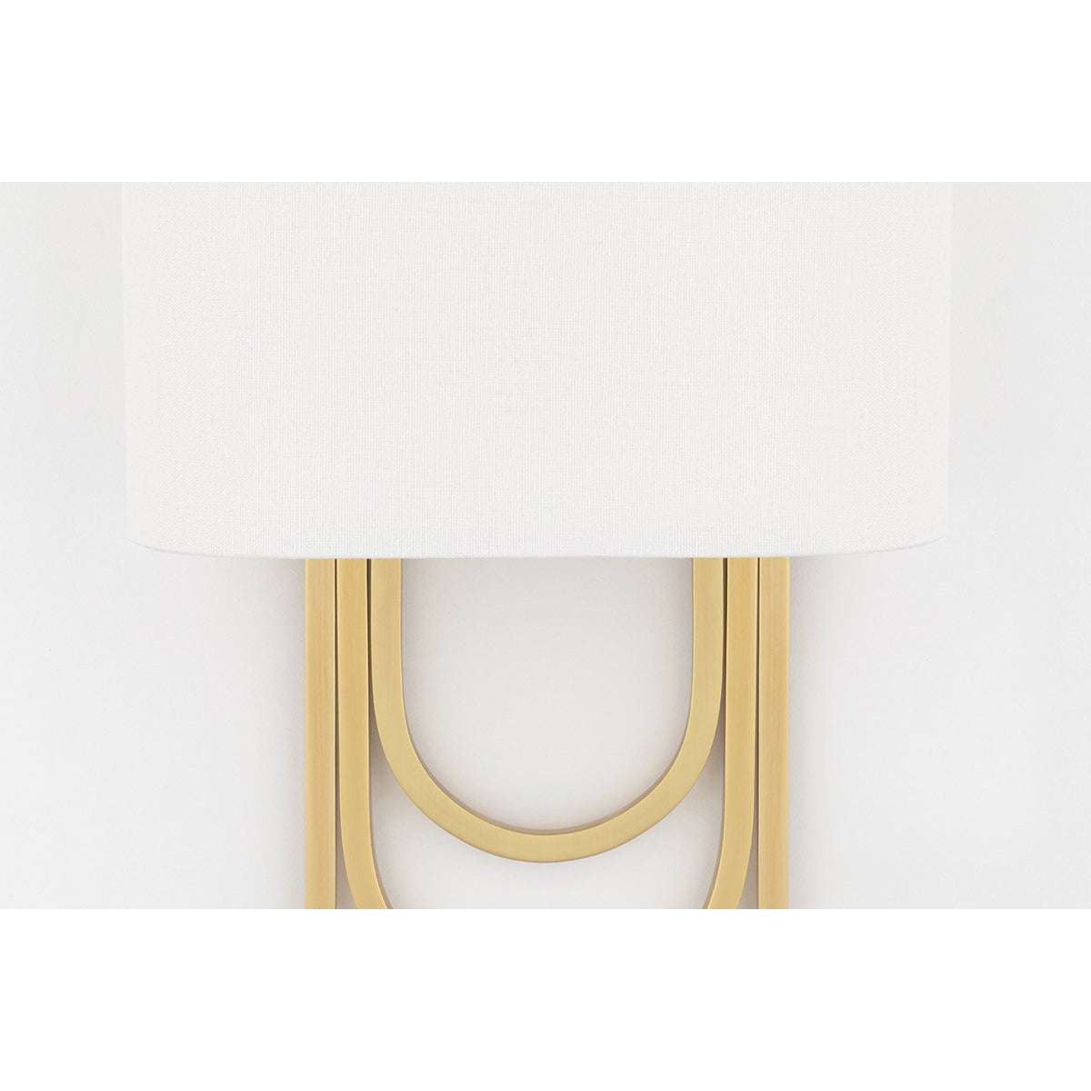 Evelaris Modern Minimalist Brass Fabric Wall Lamp - Letslighting