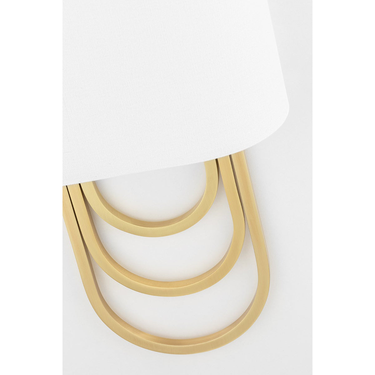 Evelaris Modern Minimalist Brass Fabric Wall Lamp - Letslighting