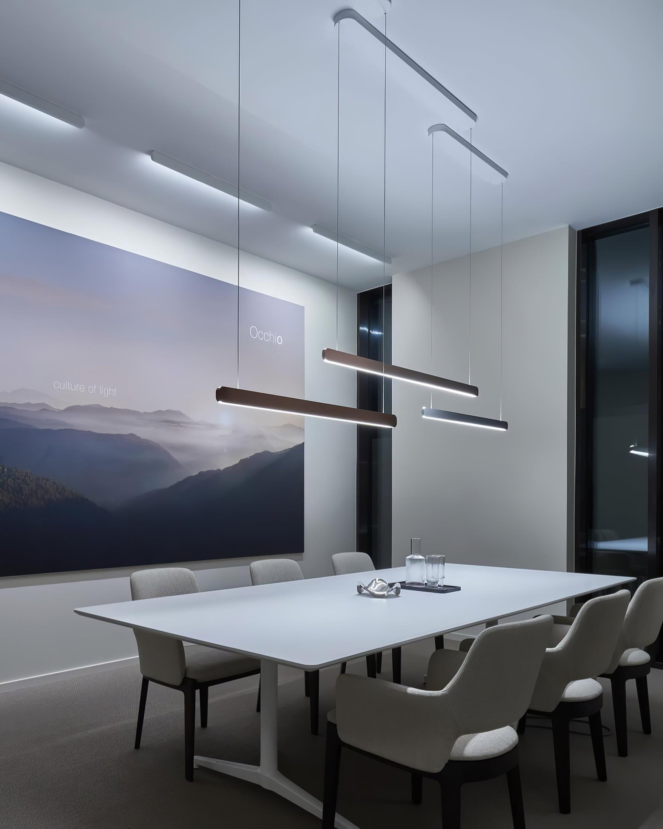 Faretto Linear Pendant Lamp Industrial Minimalist - Letslighting