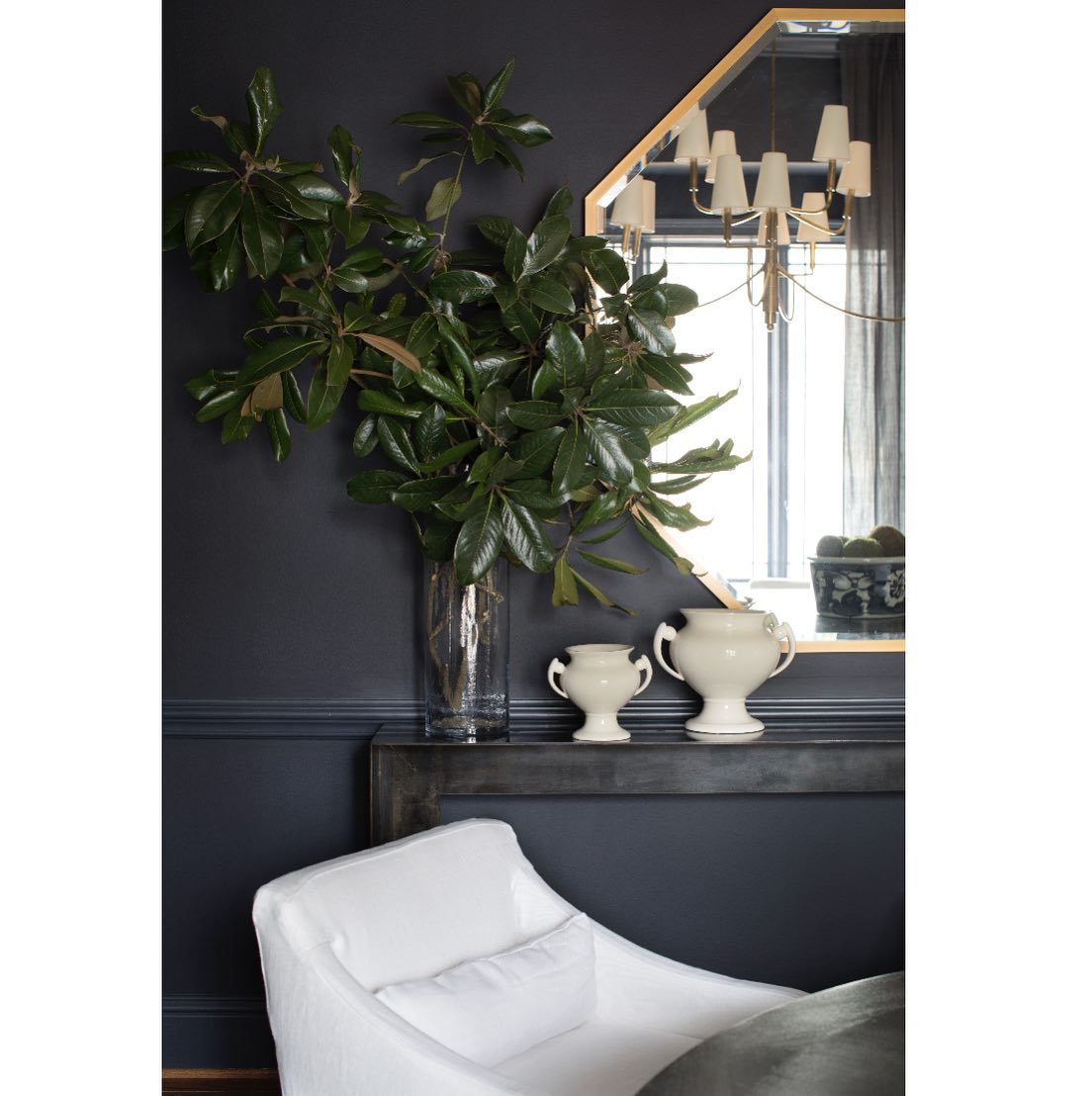 Lyshae Vintage Industrial Brass Fabric Chandelier - Letslighting