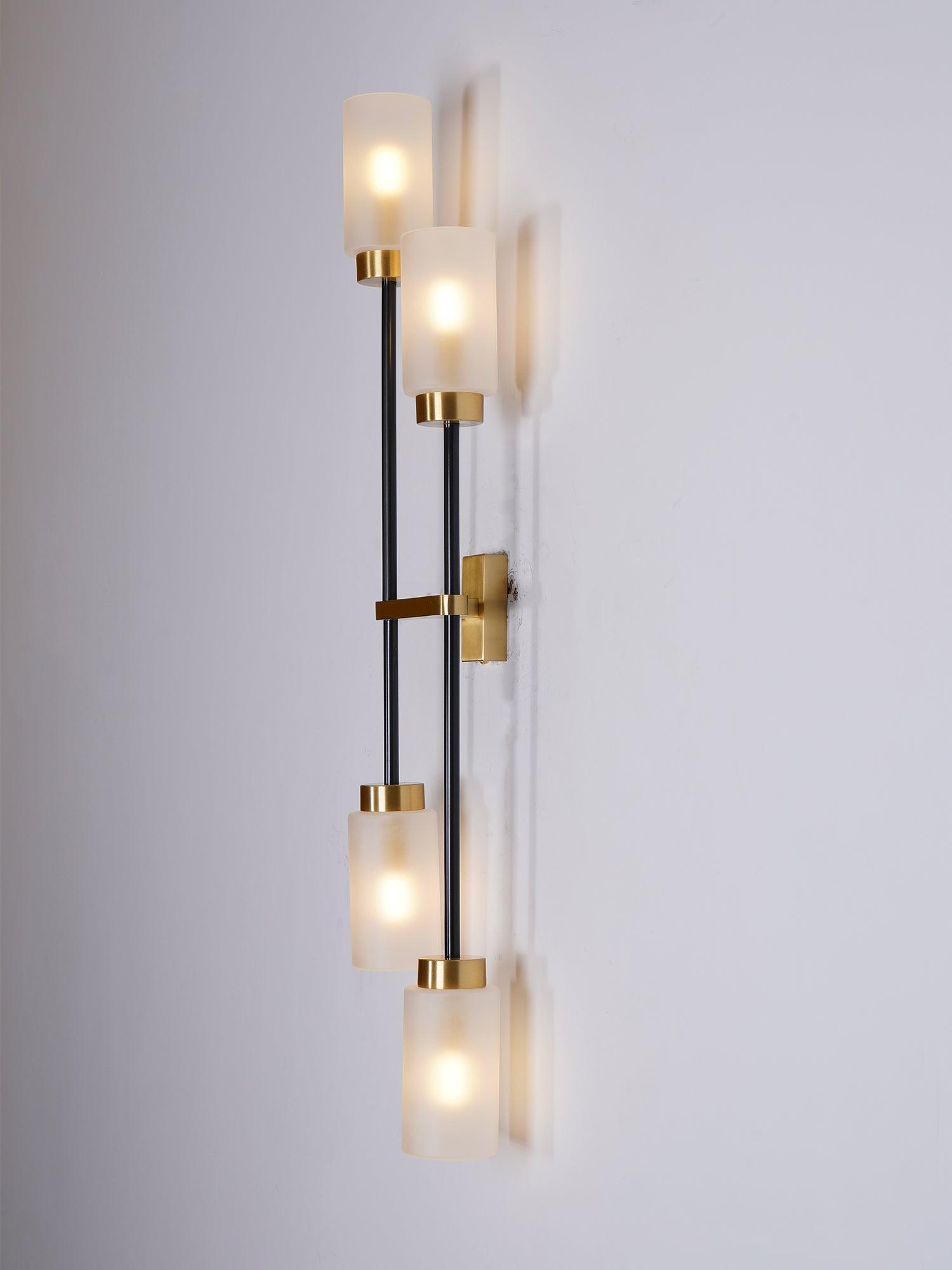 Lustra Wall Lamp Cylinder Glass Linear - Letslighting