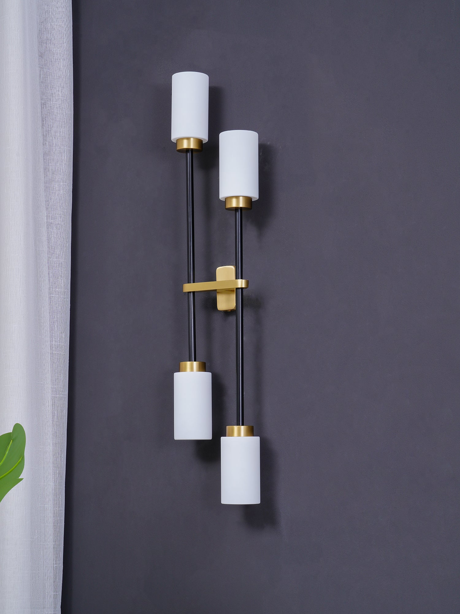 Lustra Wall Lamp Cylinder Glass Linear - Letslighting