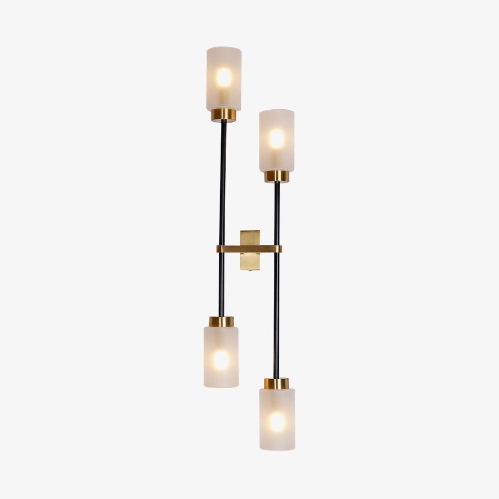 Lustra Wall Lamp Cylinder Glass Linear - Letslighting