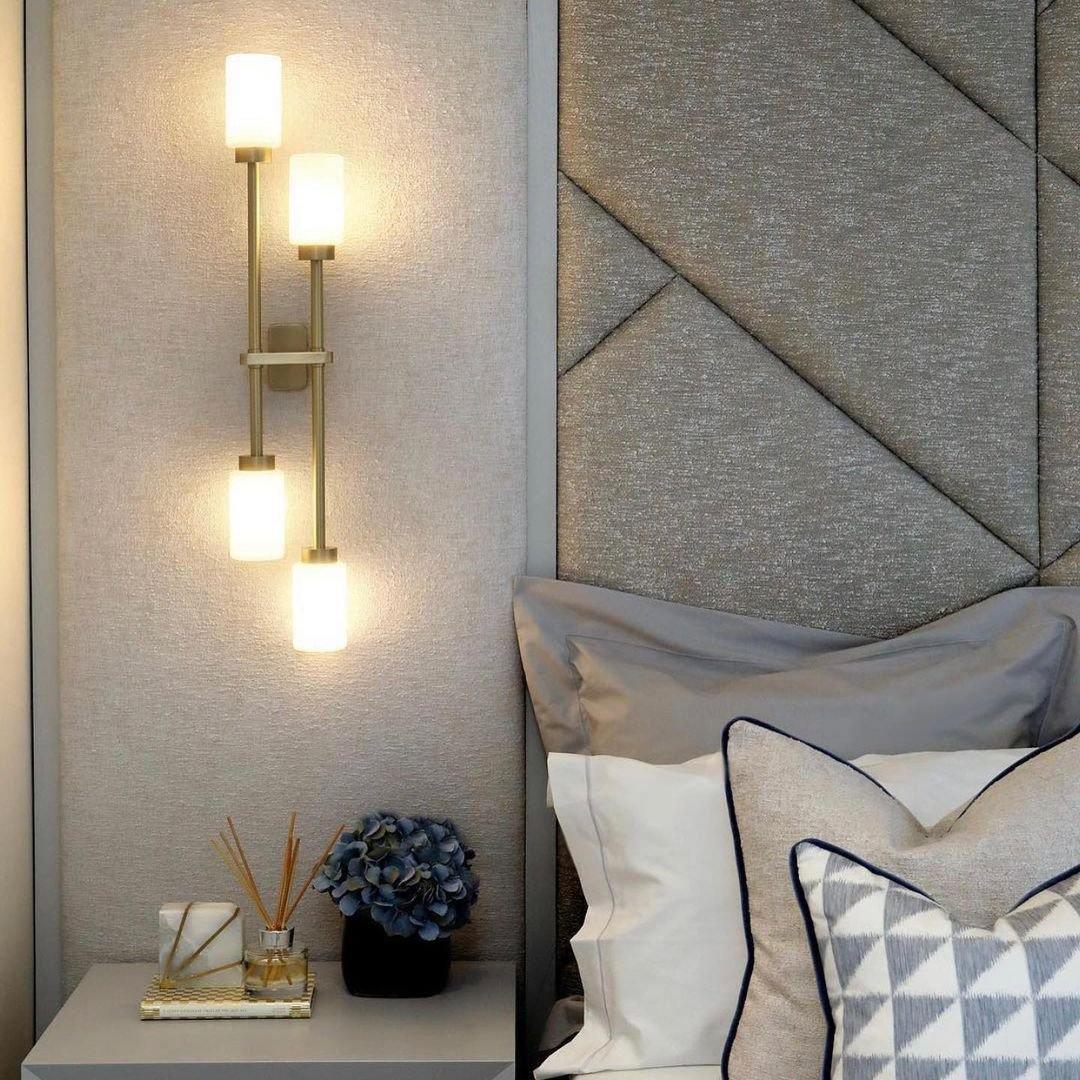 Lustra Wall Lamp Cylinder Glass Linear - Letslighting