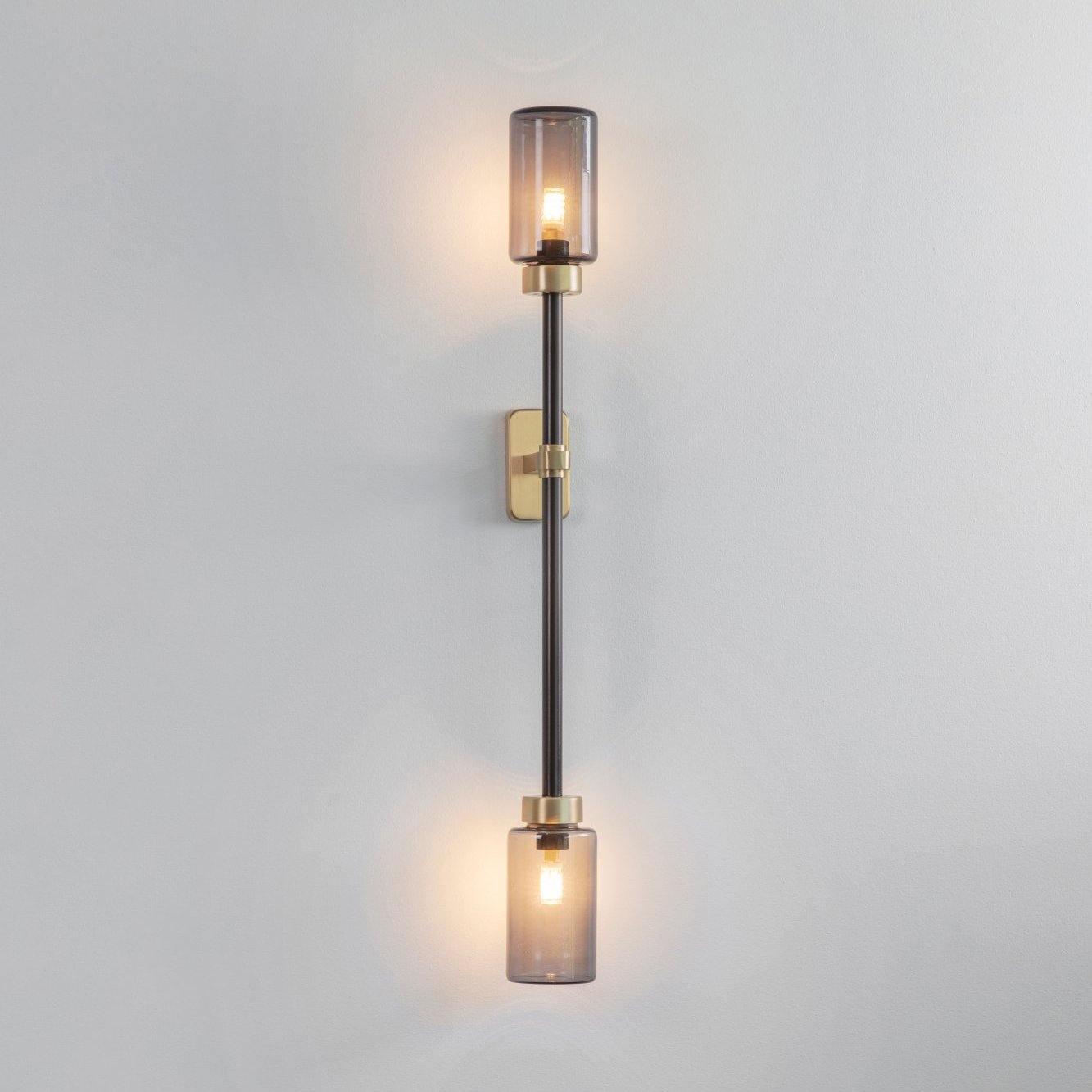 Lustra Wall Lamp Cylinder Glass Linear - Letslighting