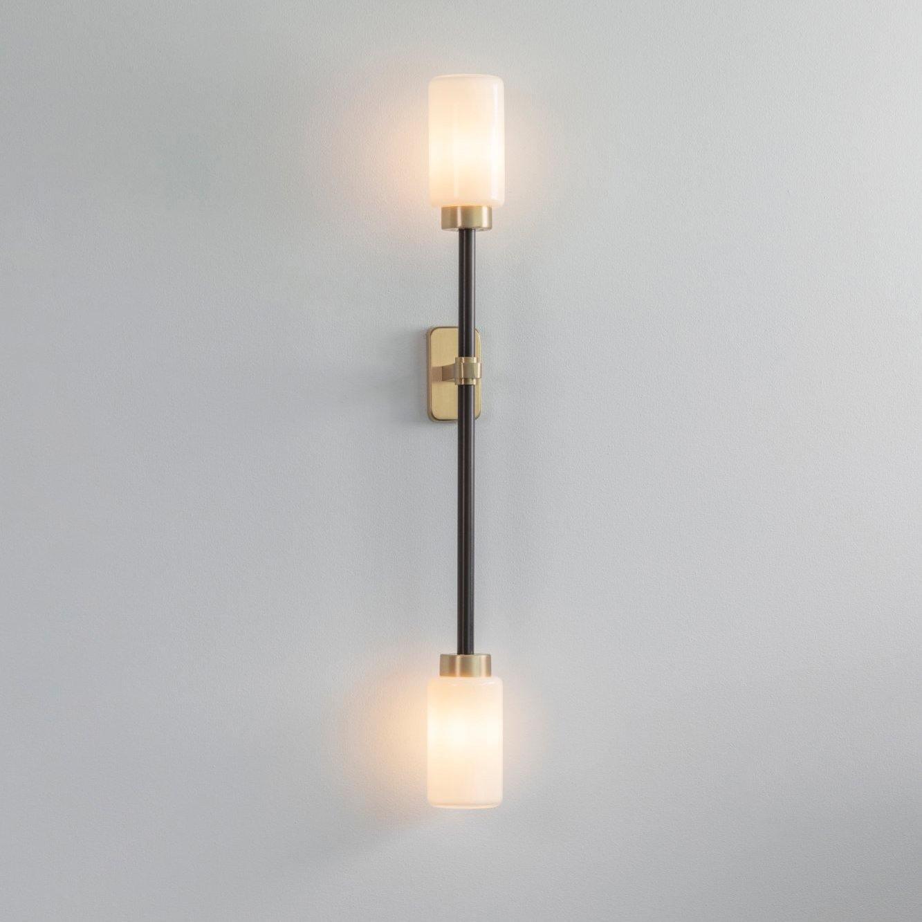 Lustra Wall Lamp Cylinder Glass Linear - Letslighting