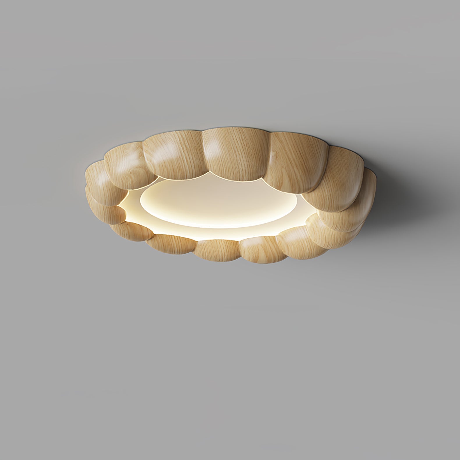 Eraeiel Traditional Elegance Ripple Ceiling Lamp - Letslighting