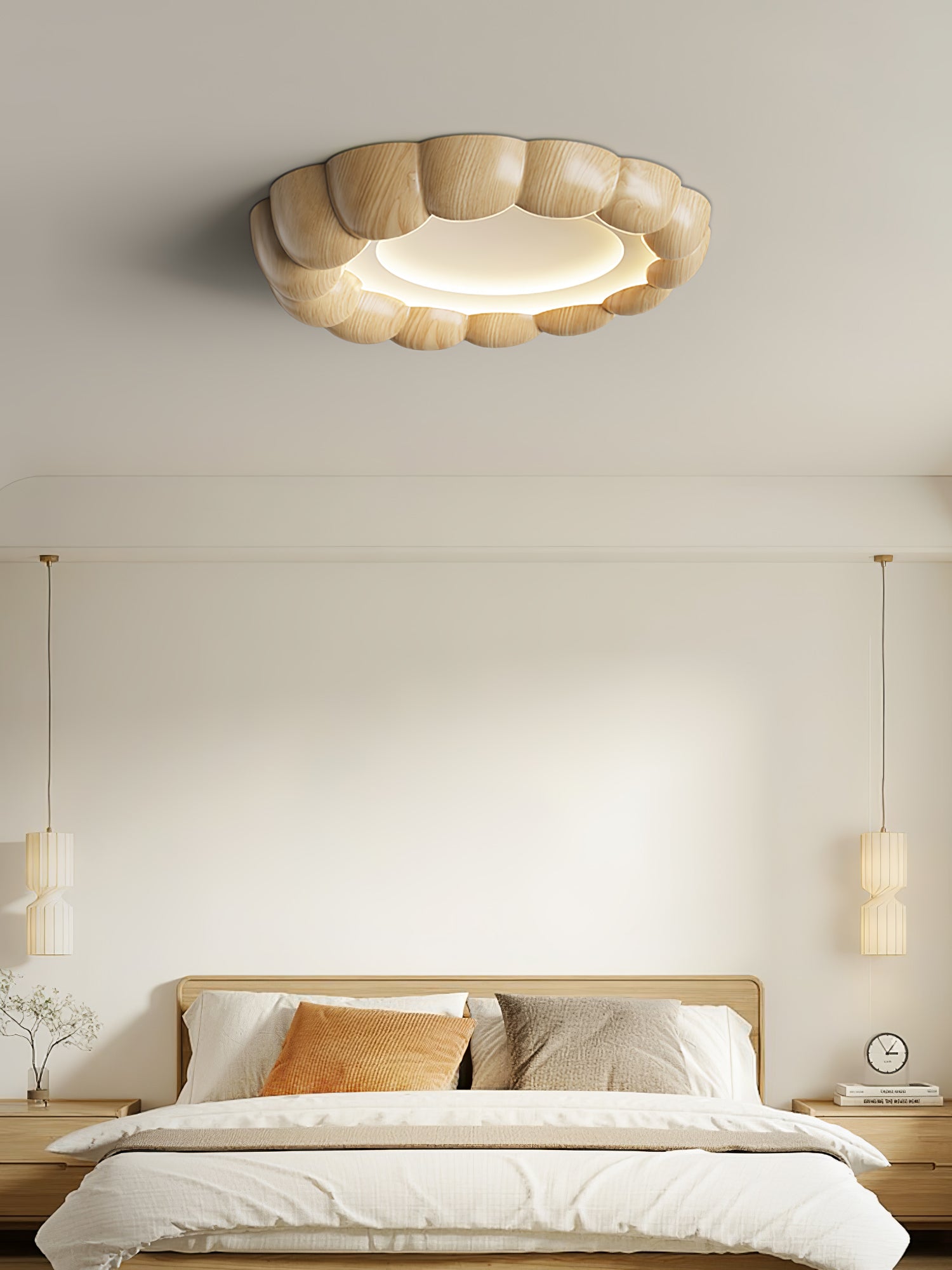 Eraeiel Traditional Elegance Ripple Ceiling Lamp - Letslighting