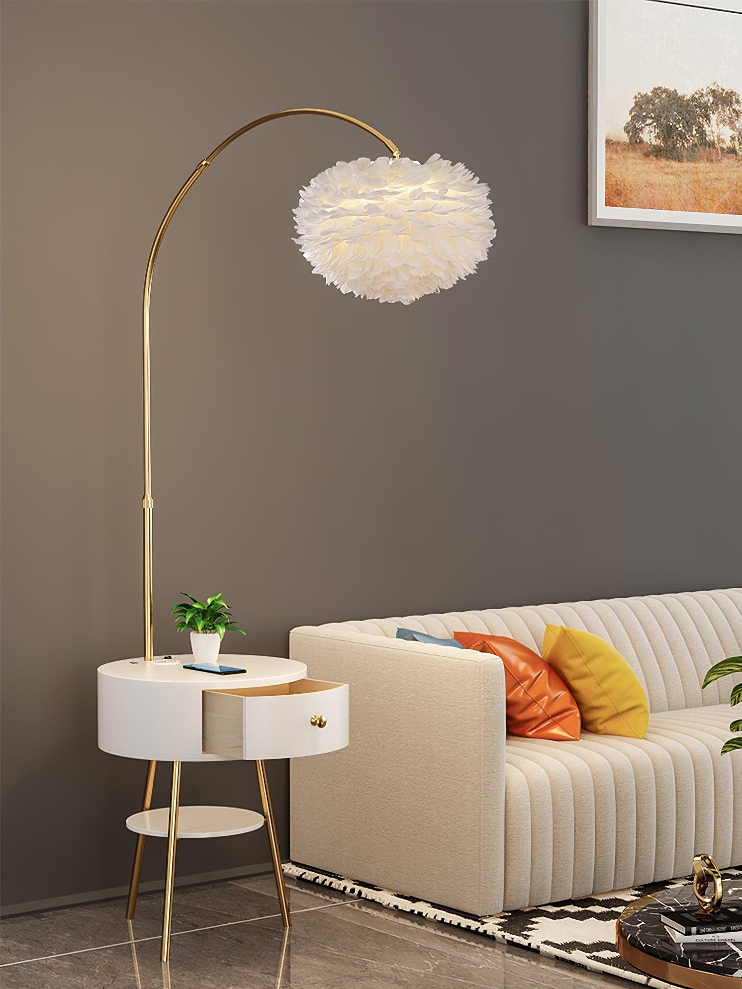 Feather Drawer Floor Lamp - Blowlighting