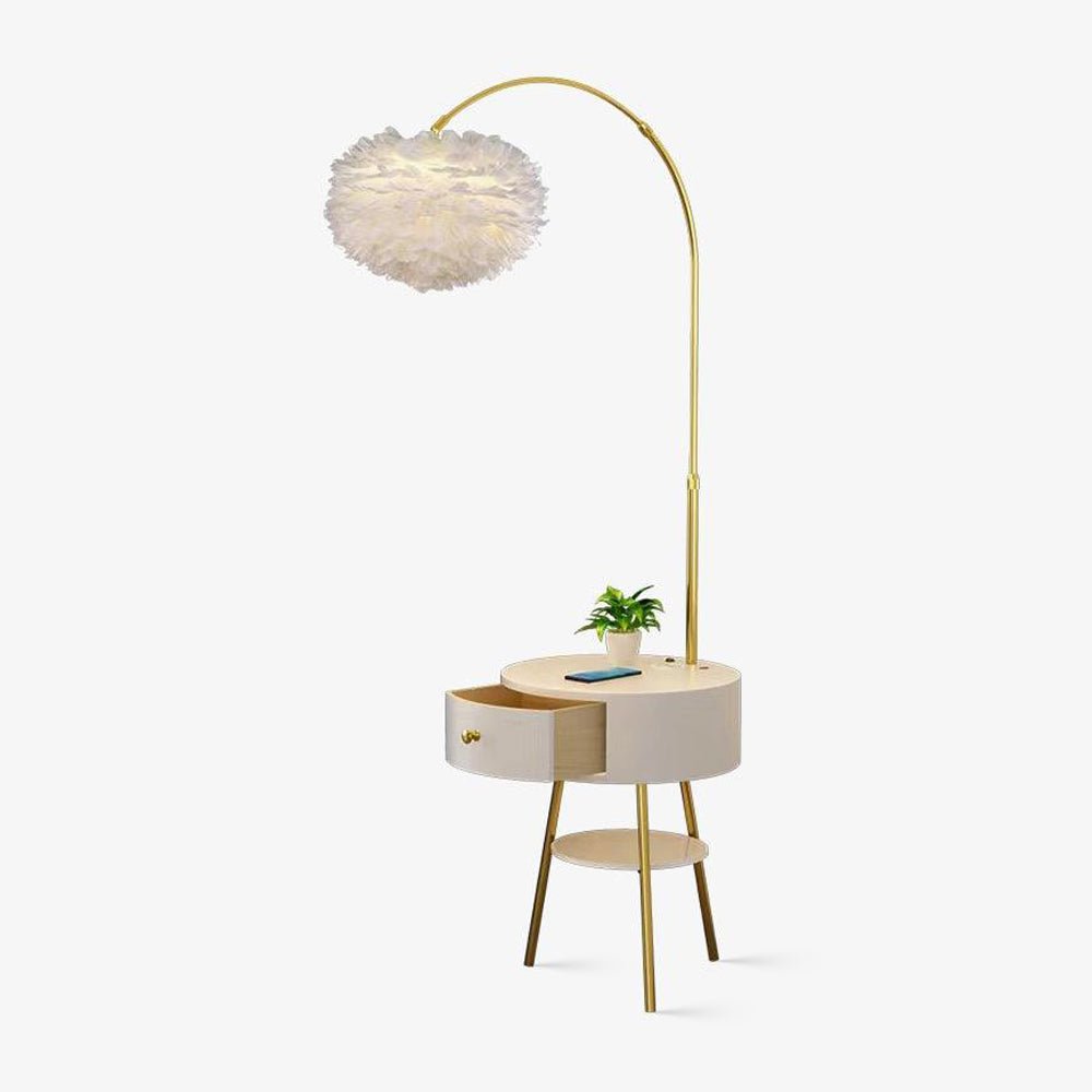 Feather Drawer Floor Lamp - Blowlighting