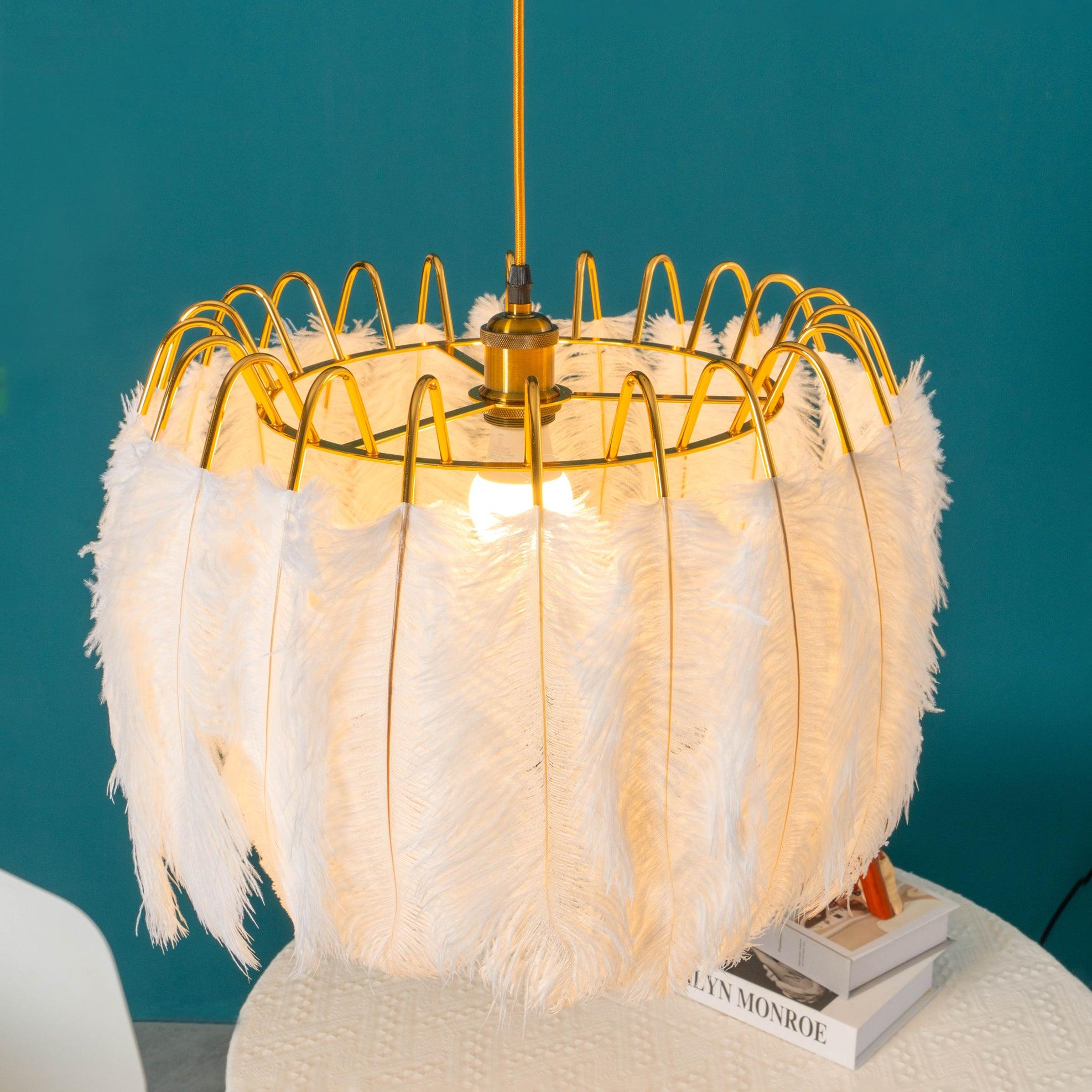 Imarisra Postmodern Luxury Feather Pendant Lamp - Letslighting