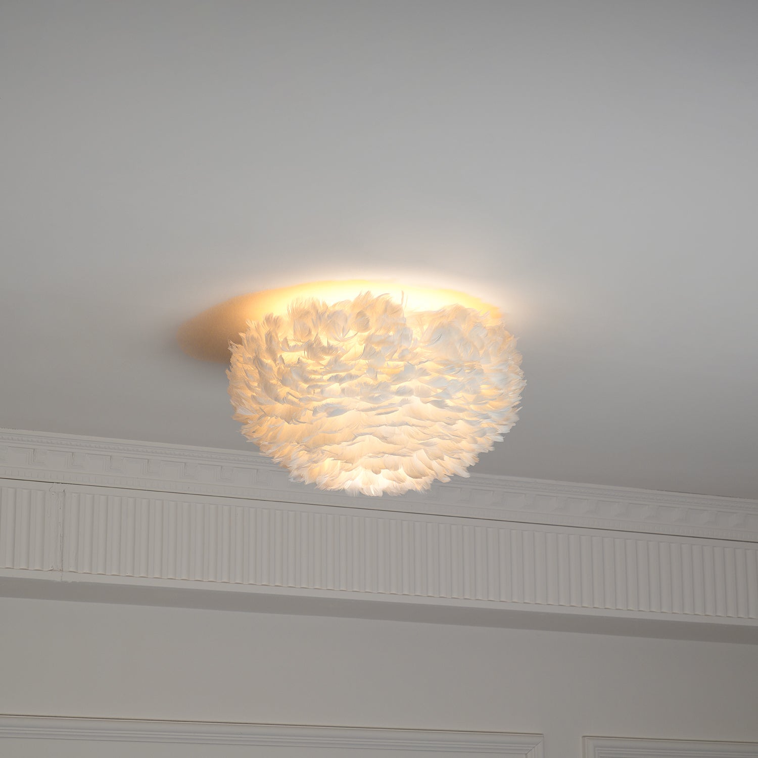 Zalore Premium Nordic Art Feathered Ceiling Lamp - Letslighting