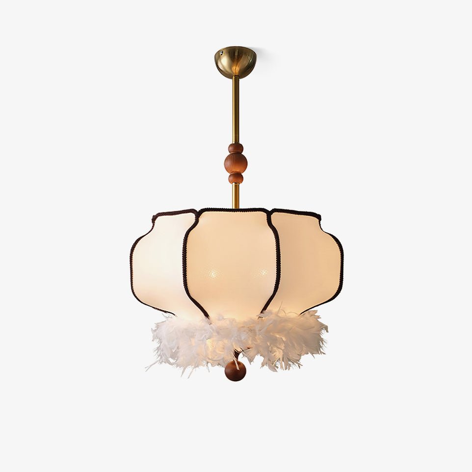 Grace Luxury Fabric Pendant Light - Letslighting