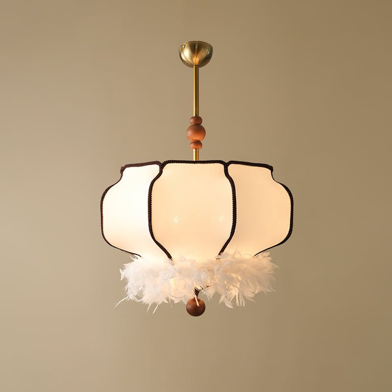 Grace Luxury Fabric Pendant Light - Letslighting