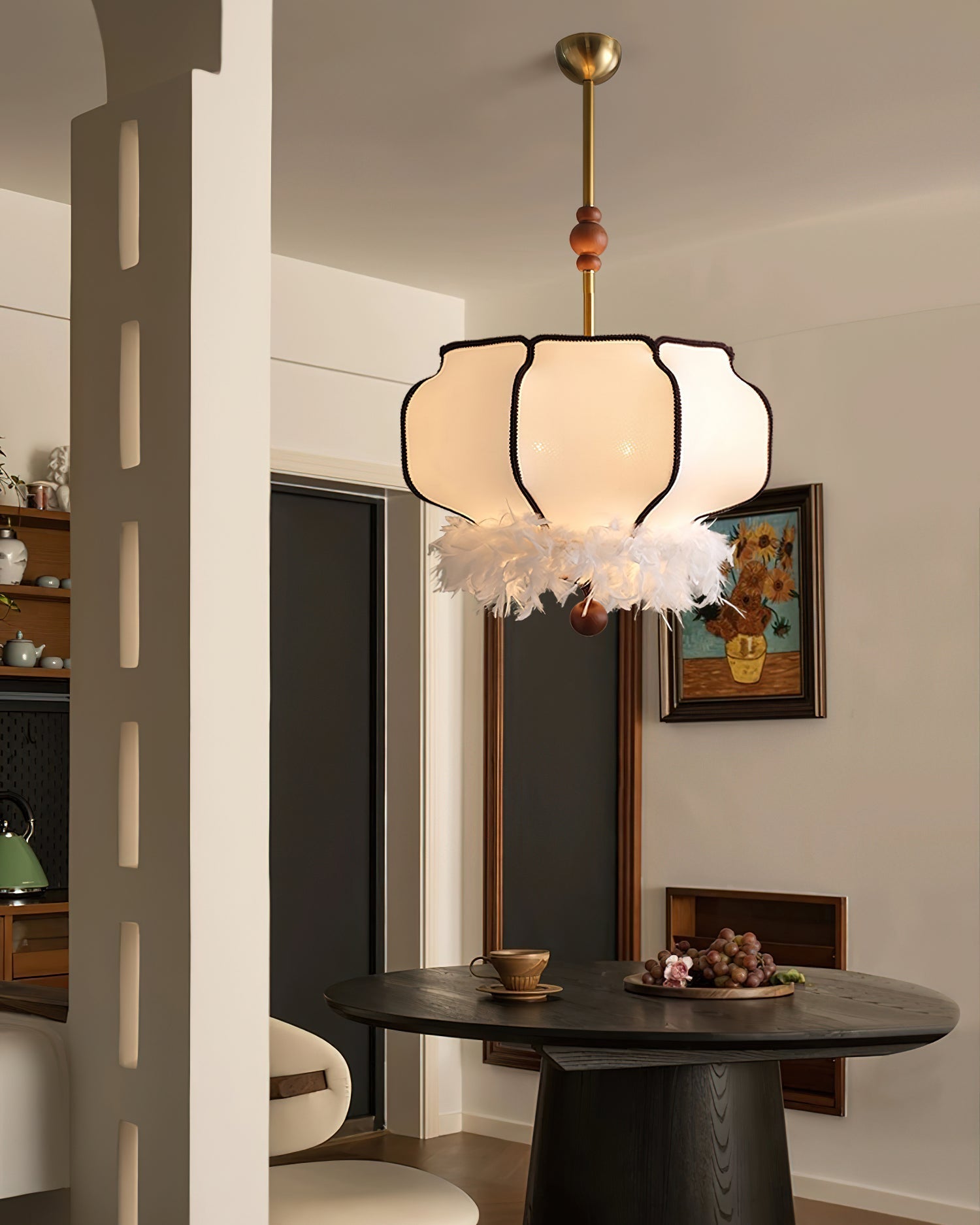 Grace Luxury Fabric Pendant Light - Letslighting