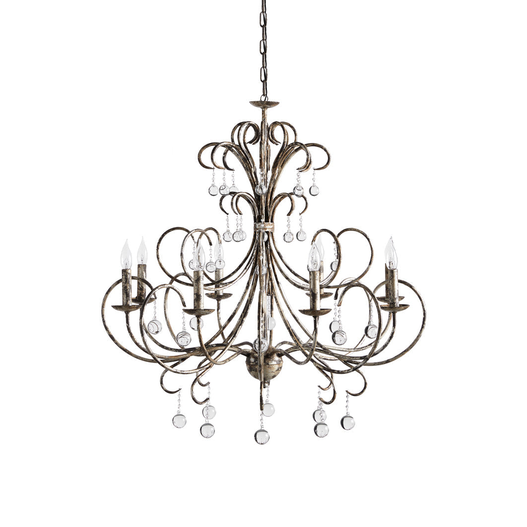 Ermira Postmodern Luxury Glass Crystal Chandelier - Letslighting