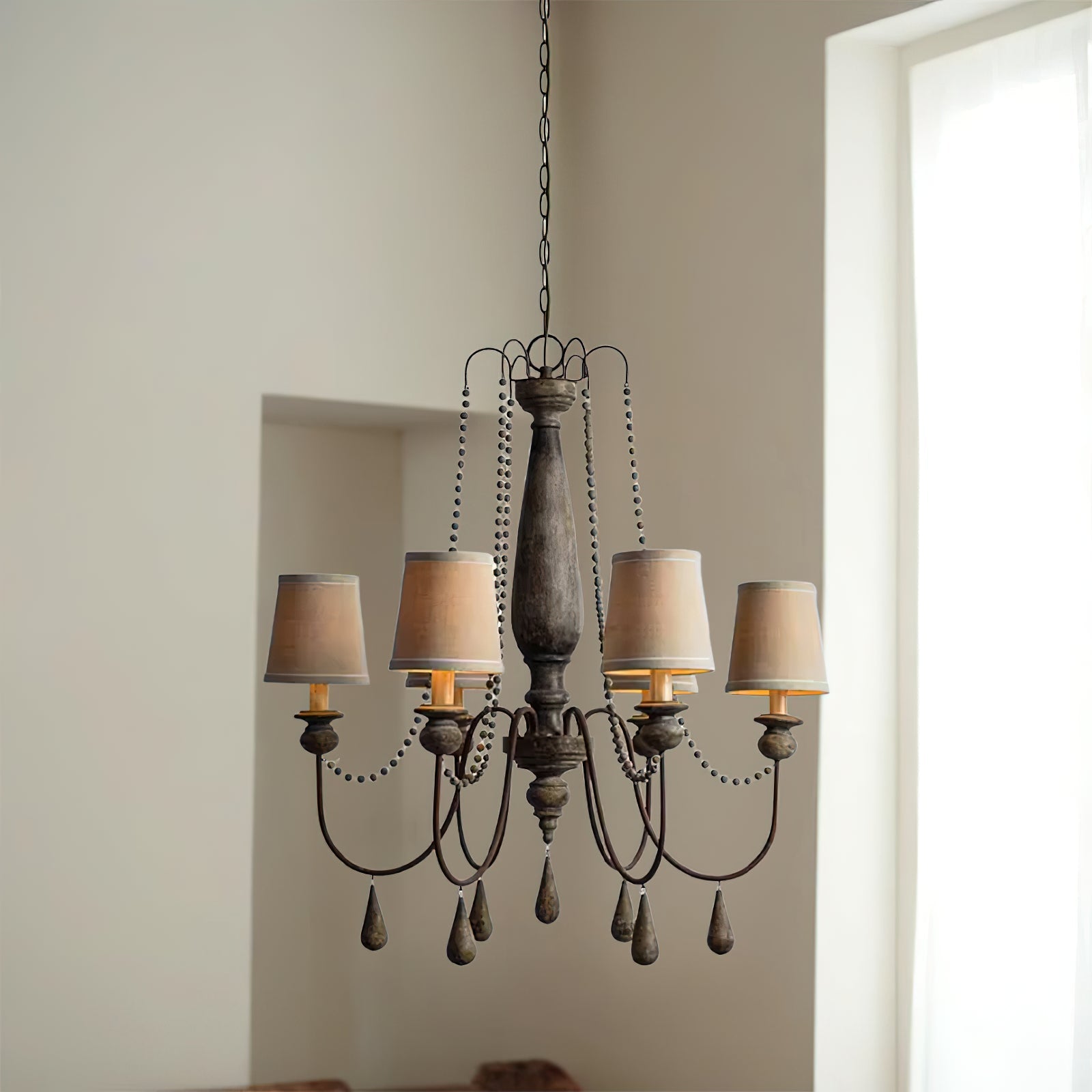 Arshaor Postmodern Luxury Wooden Chandelier - Letslighting