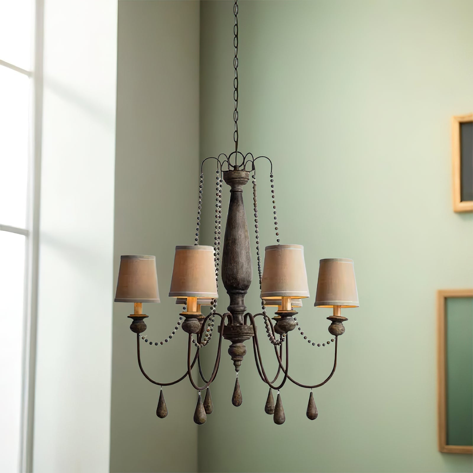 Arshaor Postmodern Luxury Wooden Chandelier - Letslighting
