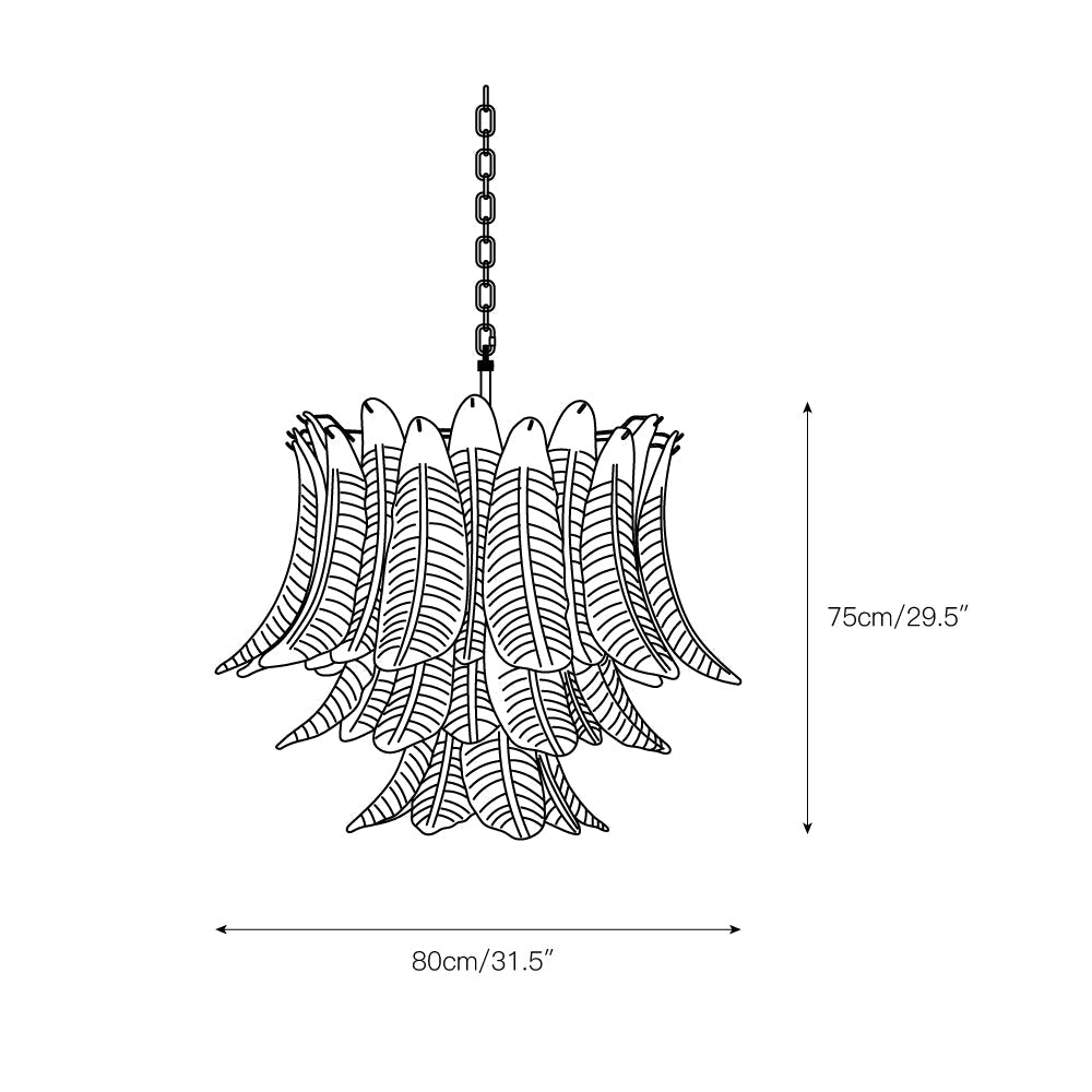 Ersoran Postmodern Luxury Glass Chandelier - Letslighting