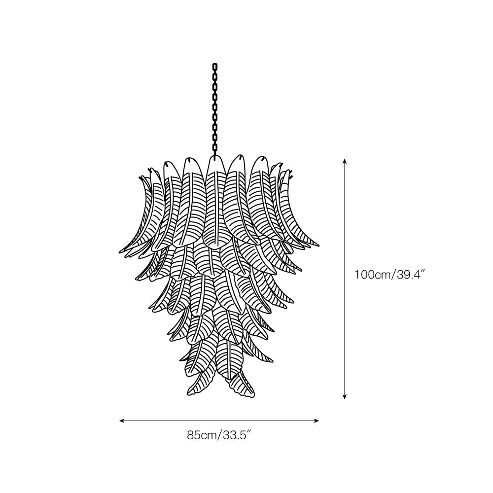 Ersoran Postmodern Luxury Glass Chandelier - Letslighting