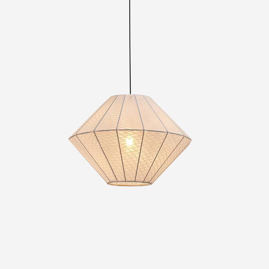 Felida Pendant Lamp Geometric Fabric Minimalist - Letslighting