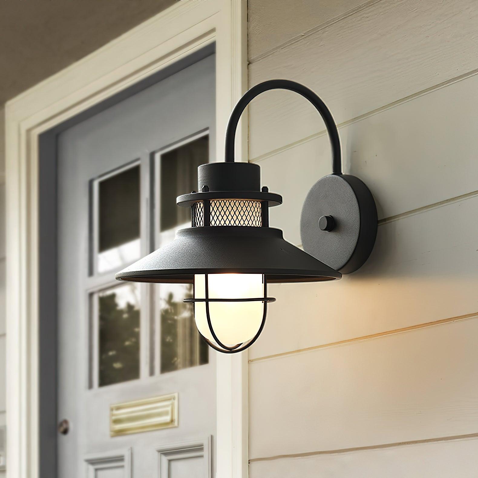 Ceraeion Unique Vintage Glass Outdoor Wall Lamp - Letslighting