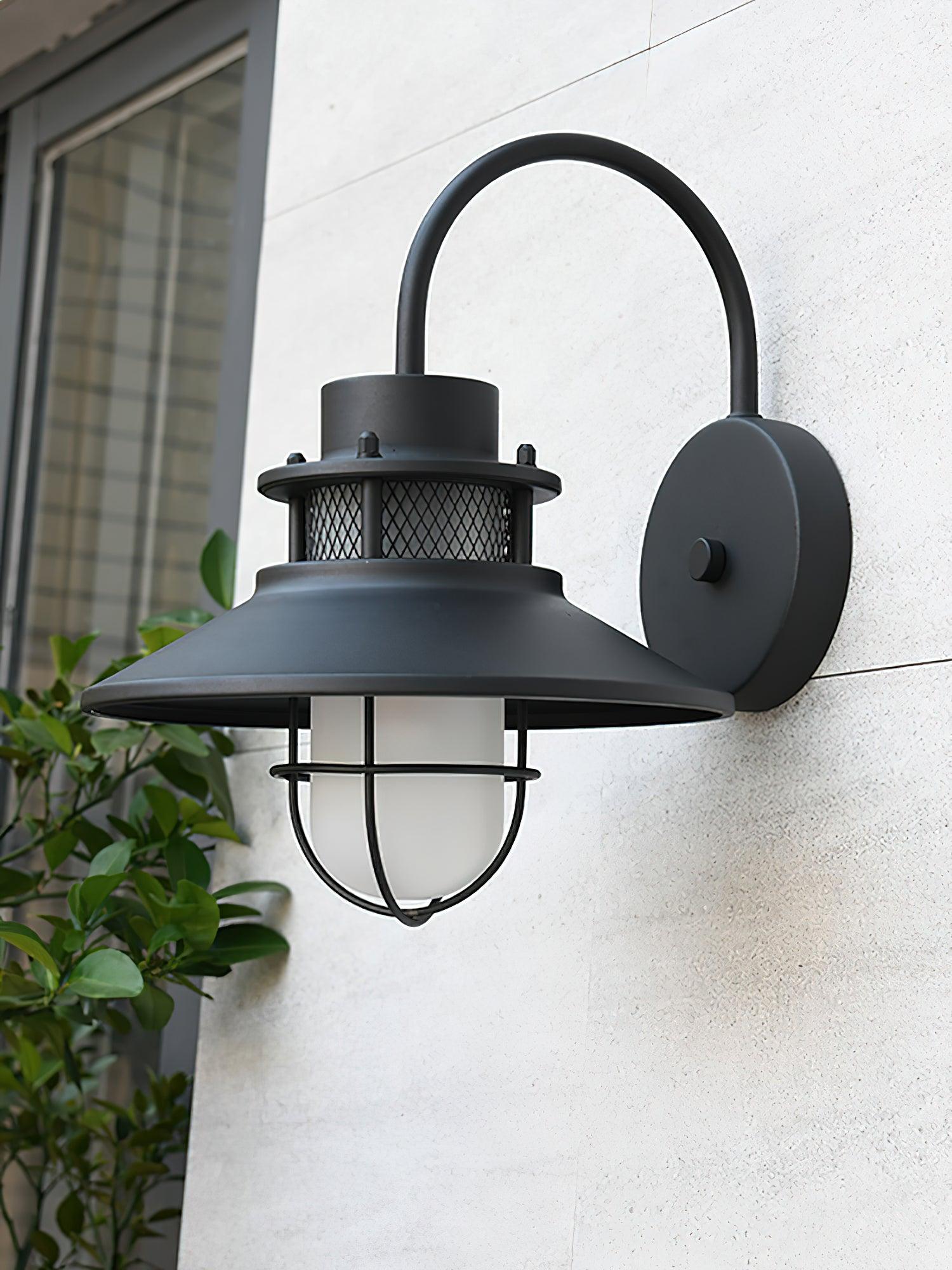 Ceraeion Unique Vintage Glass Outdoor Wall Lamp - Letslighting