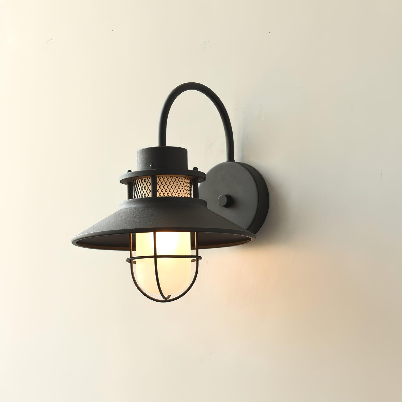 Ceraeion Unique Vintage Glass Outdoor Wall Lamp - Letslighting