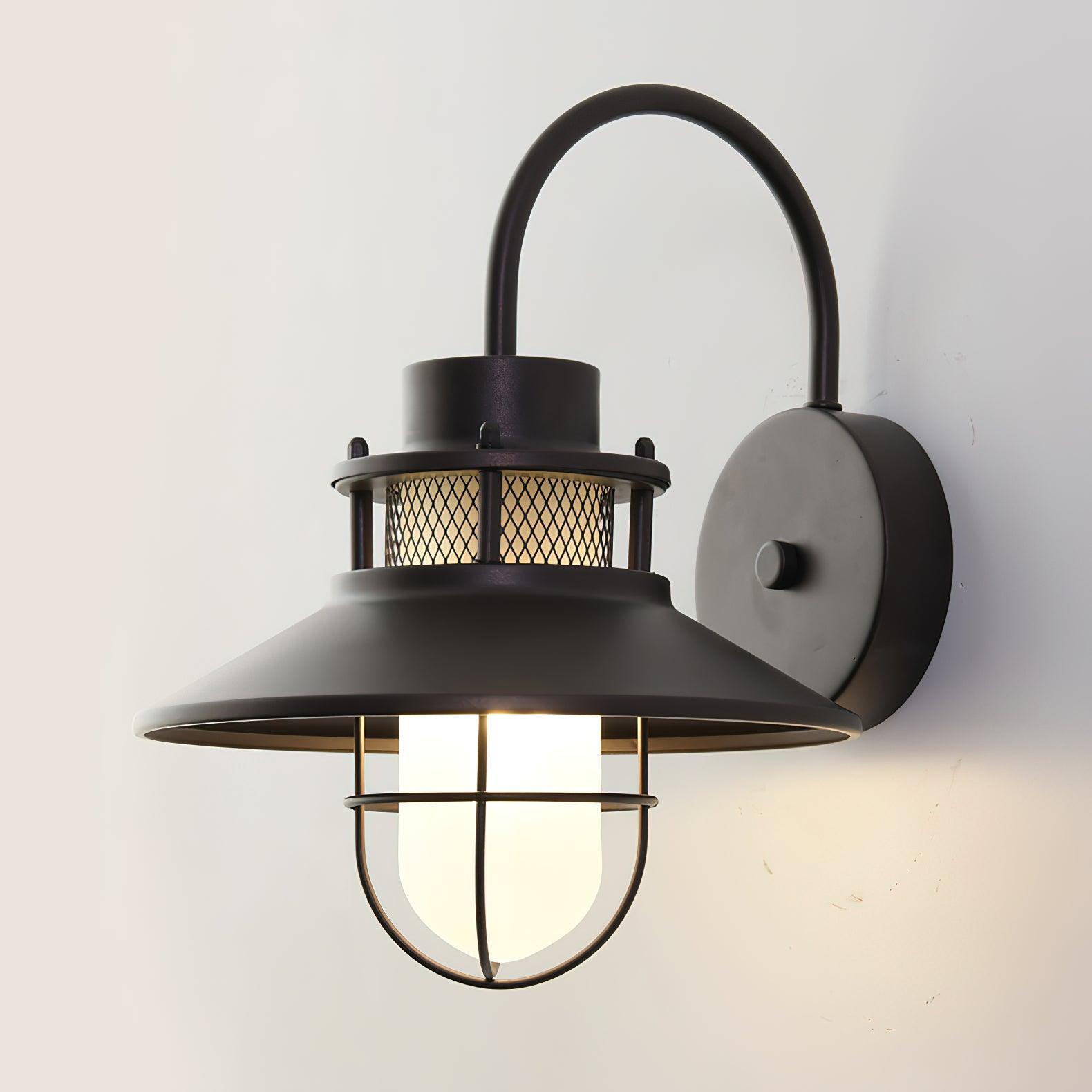 Ceraeion Unique Vintage Glass Outdoor Wall Lamp - Letslighting