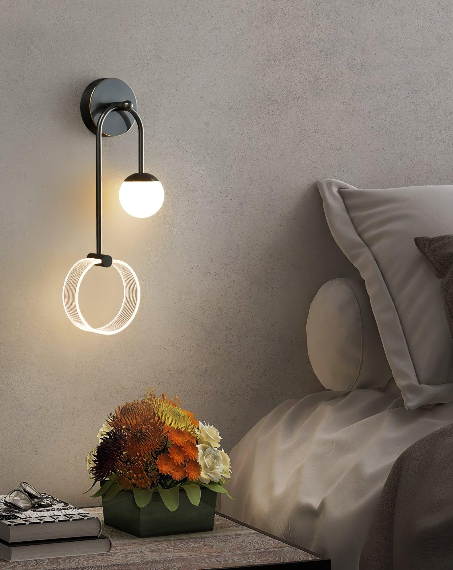 Warren Modern Minimalist LED Brass Wall Light - Letslighting