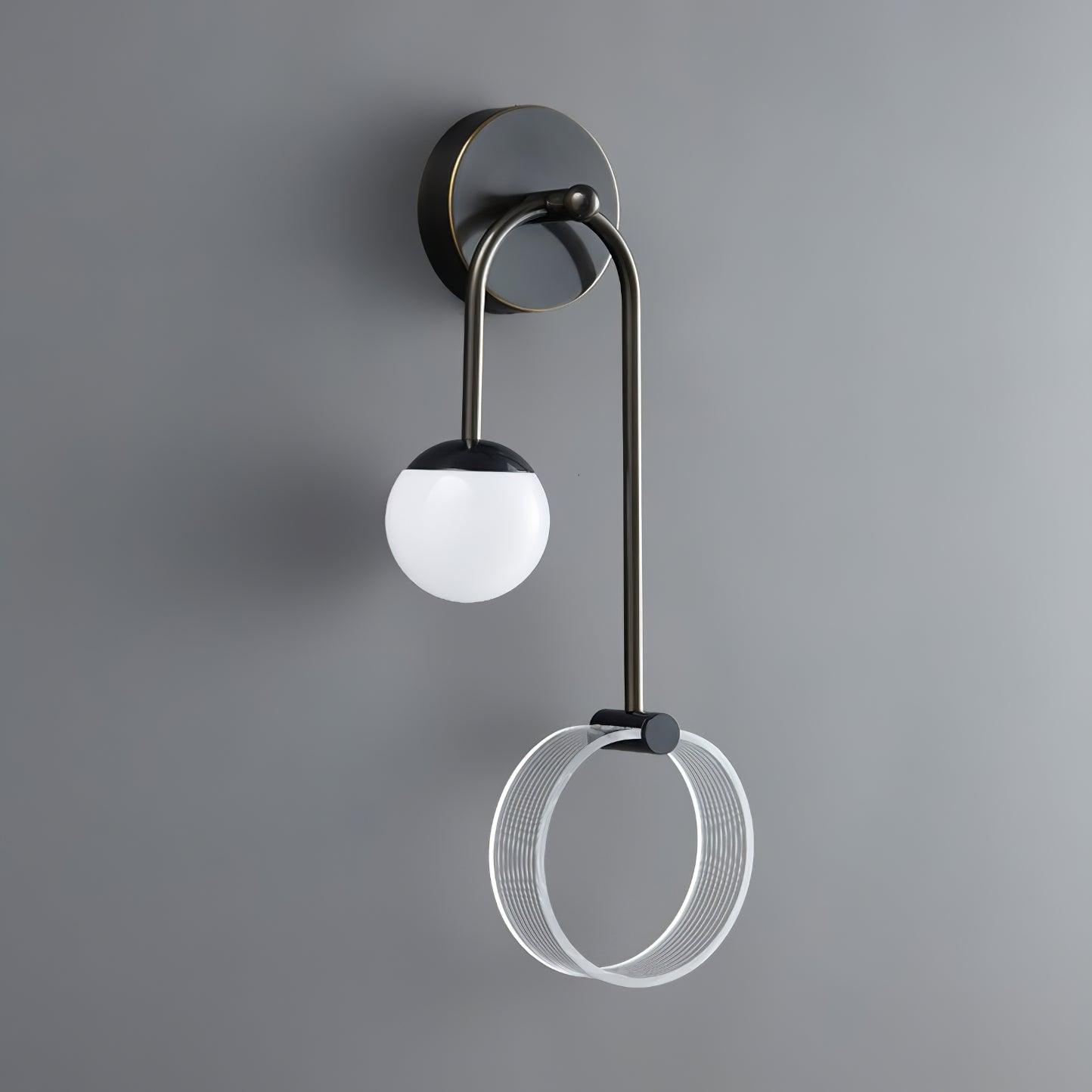 Warren Modern Minimalist LED Brass Wall Light - Letslighting