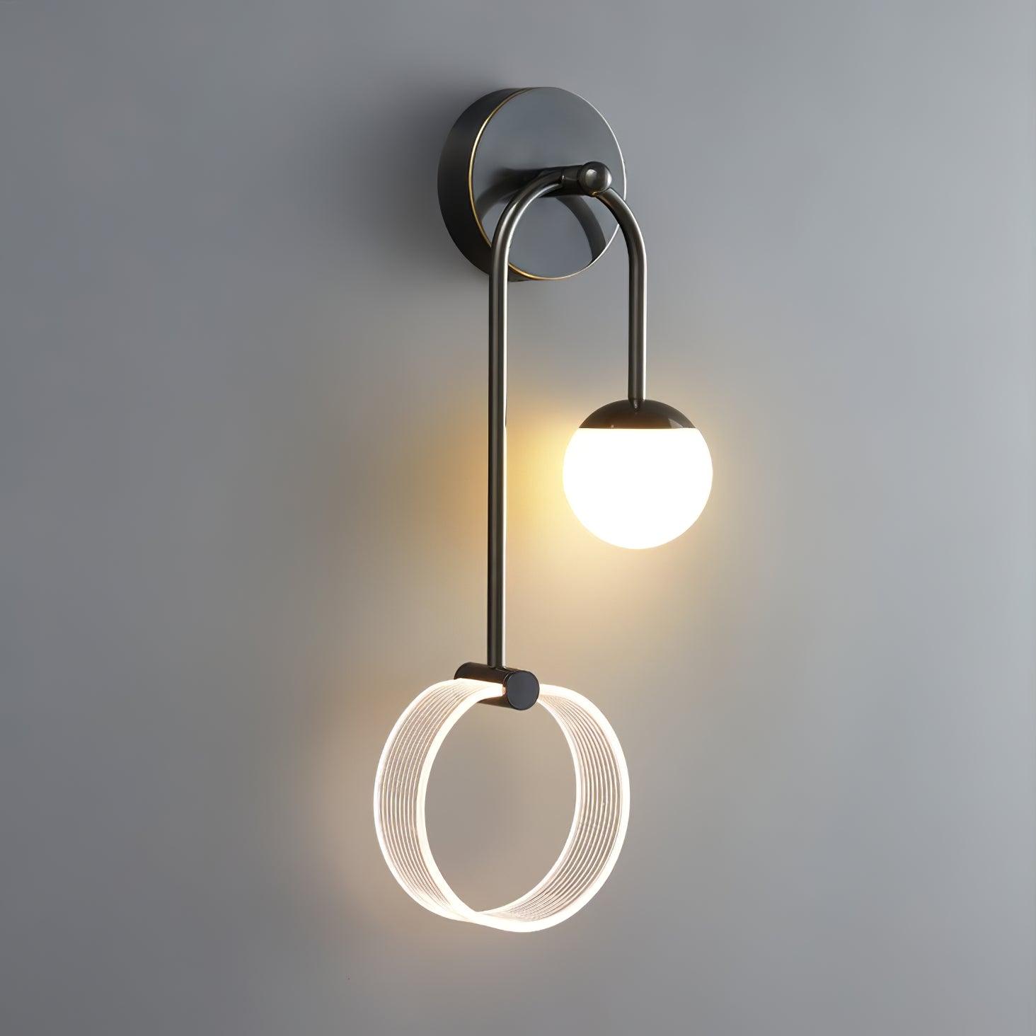 Warren Modern Minimalist LED Brass Wall Light - Letslighting