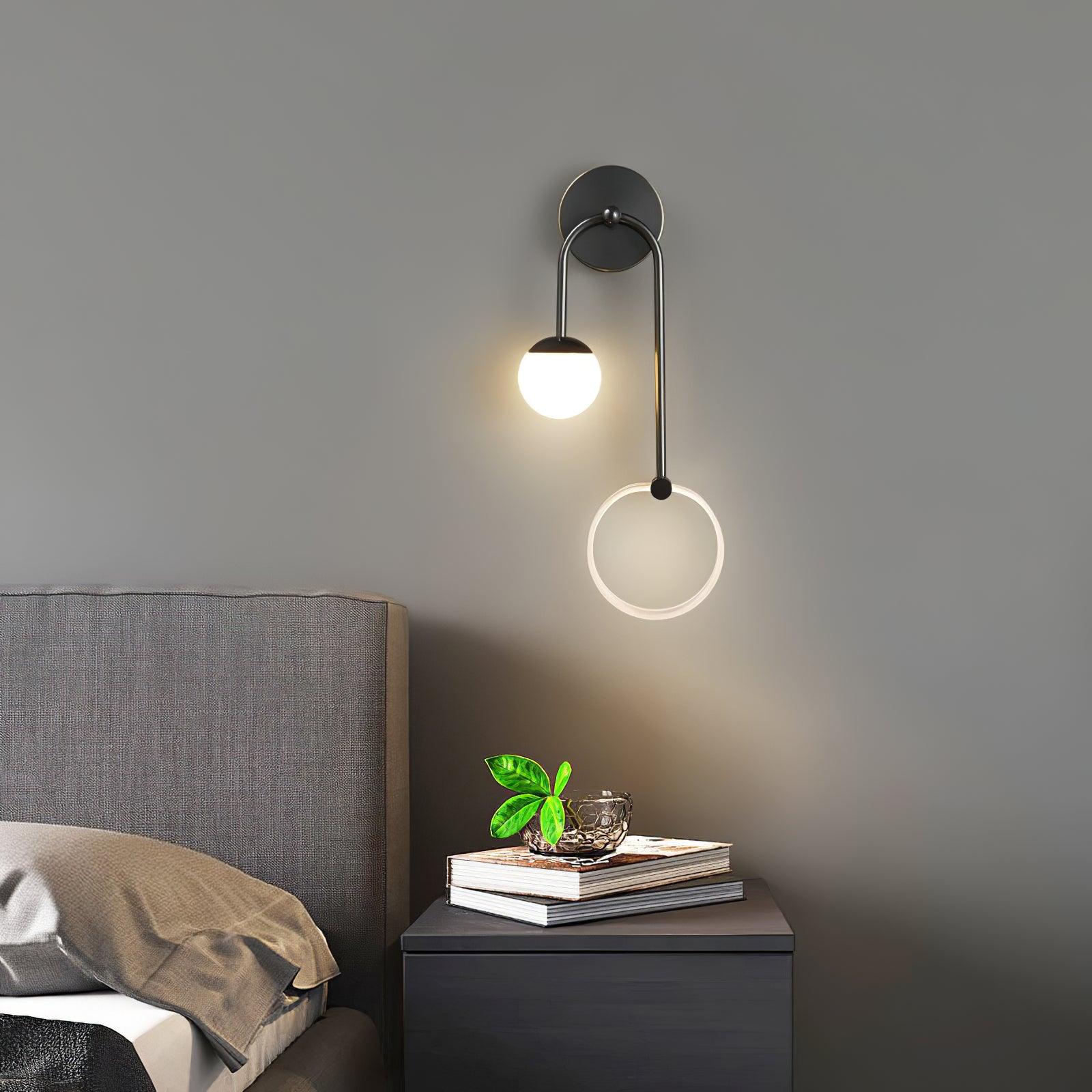Warren Modern Minimalist LED Brass Wall Light - Letslighting