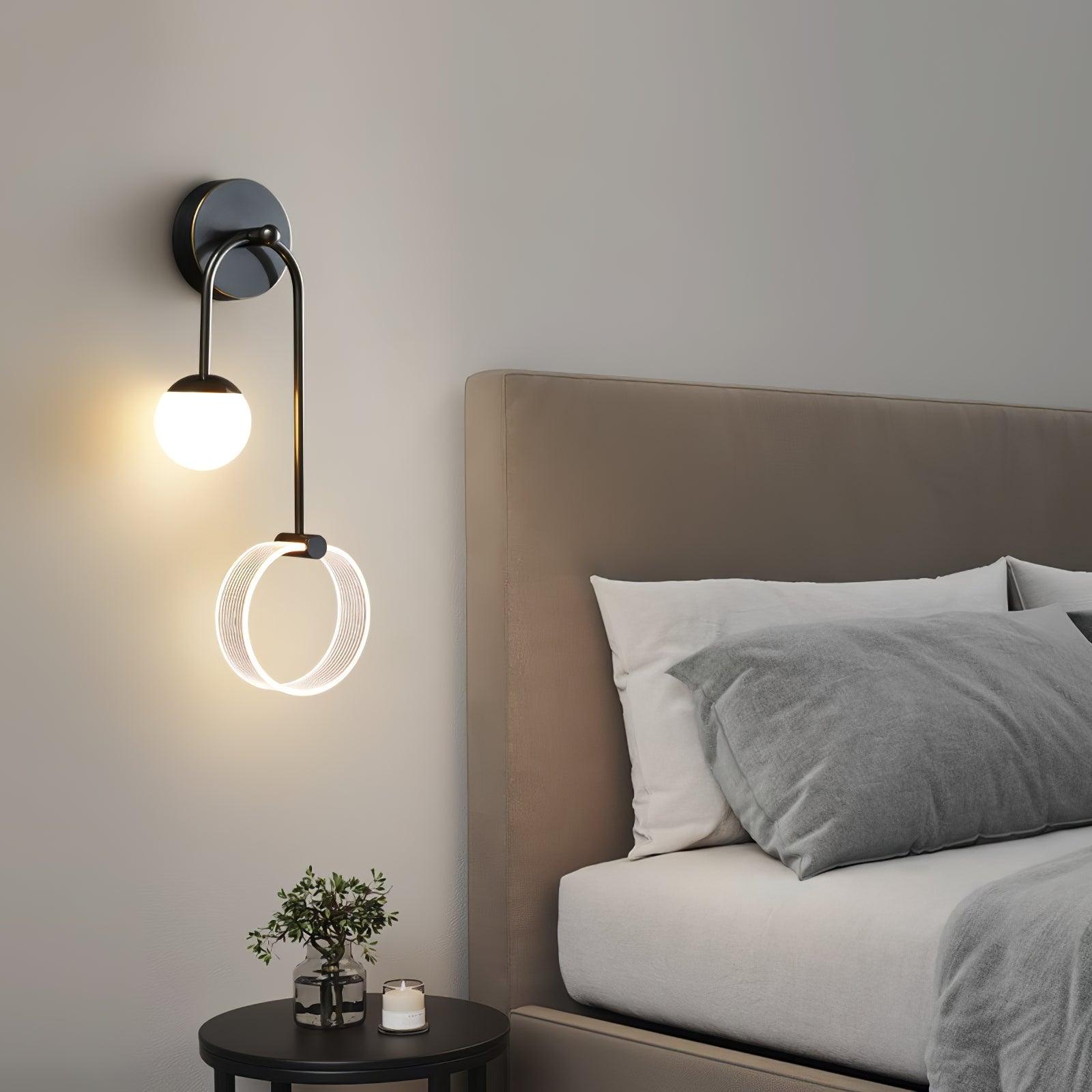 Warren Modern Minimalist LED Brass Wall Light - Letslighting