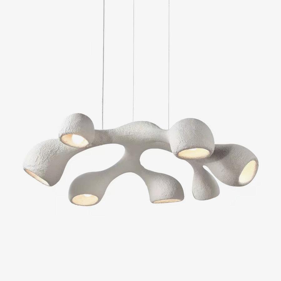 Wave Modern Polystyrene Pendant Light - Letslighting