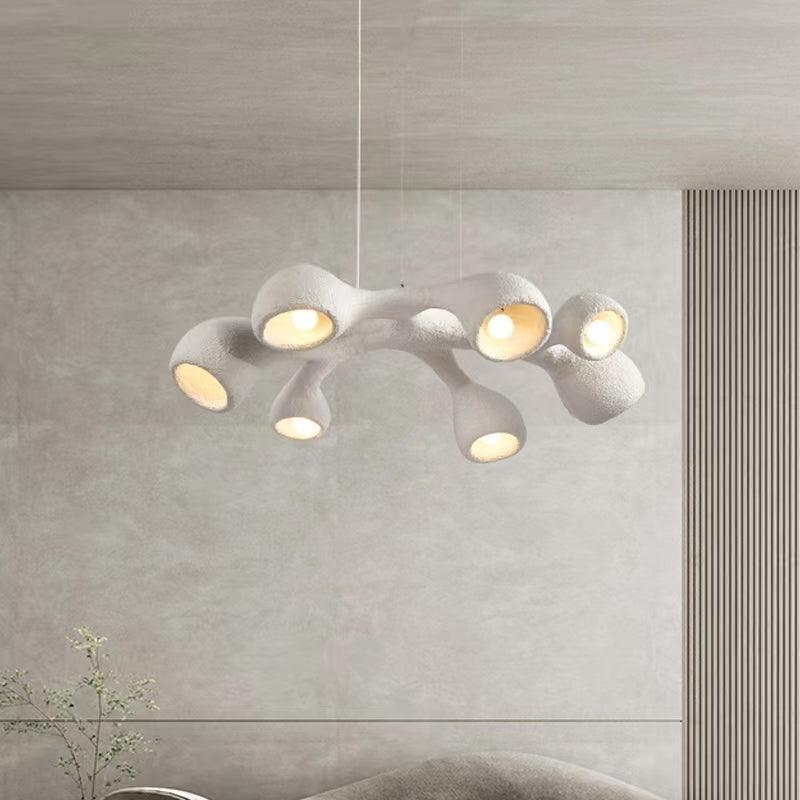 Wave Modern Polystyrene Pendant Light - Letslighting