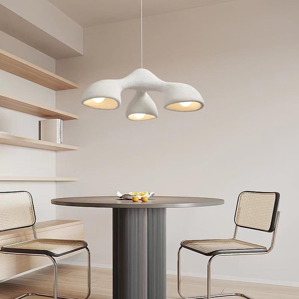 Wave Modern Polystyrene Pendant Light - Letslighting