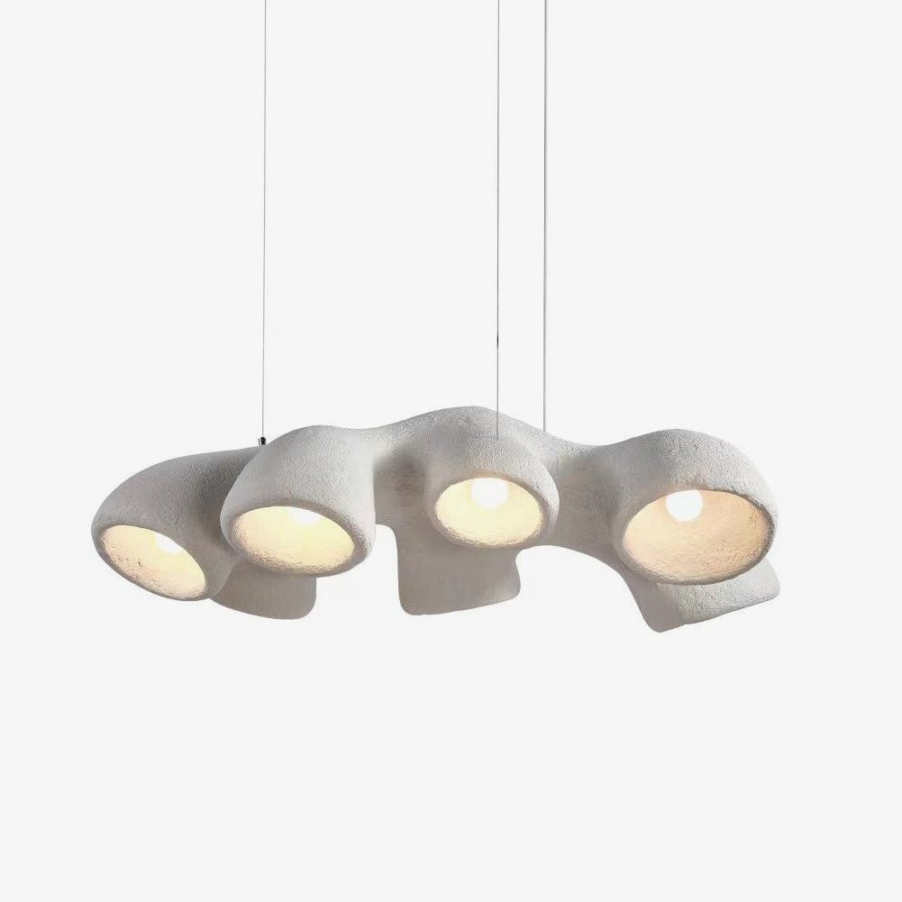 Wave Modern Polystyrene Pendant Light - Letslighting