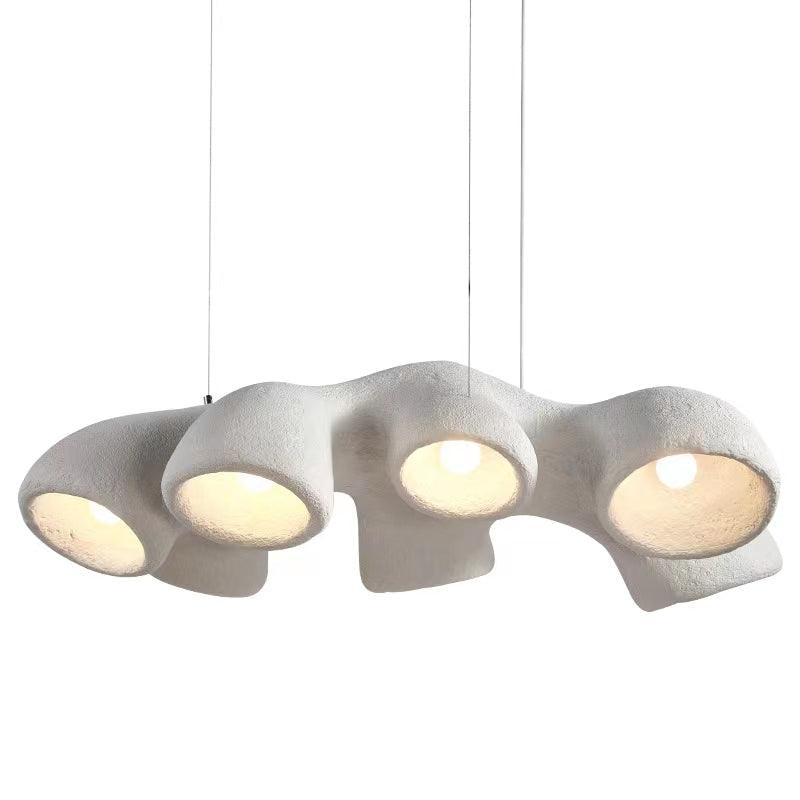 Wave Modern Polystyrene Pendant Light - Letslighting