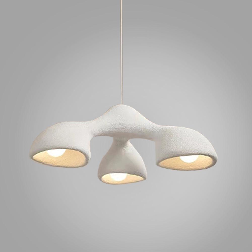 Wave Modern Polystyrene Pendant Light - Letslighting