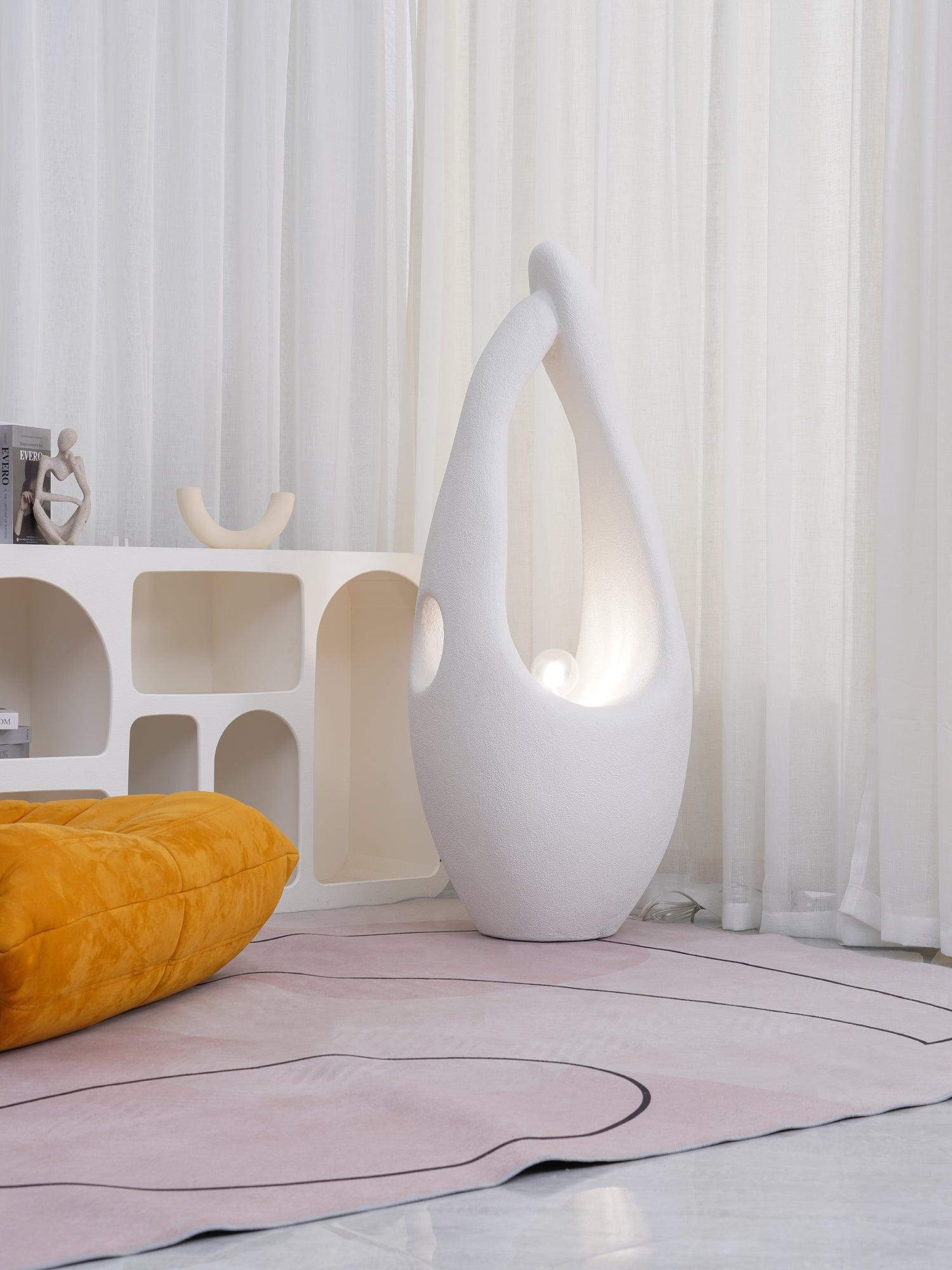 Leonard Minimalist Polystyrene Floor Lamp - Letslighting