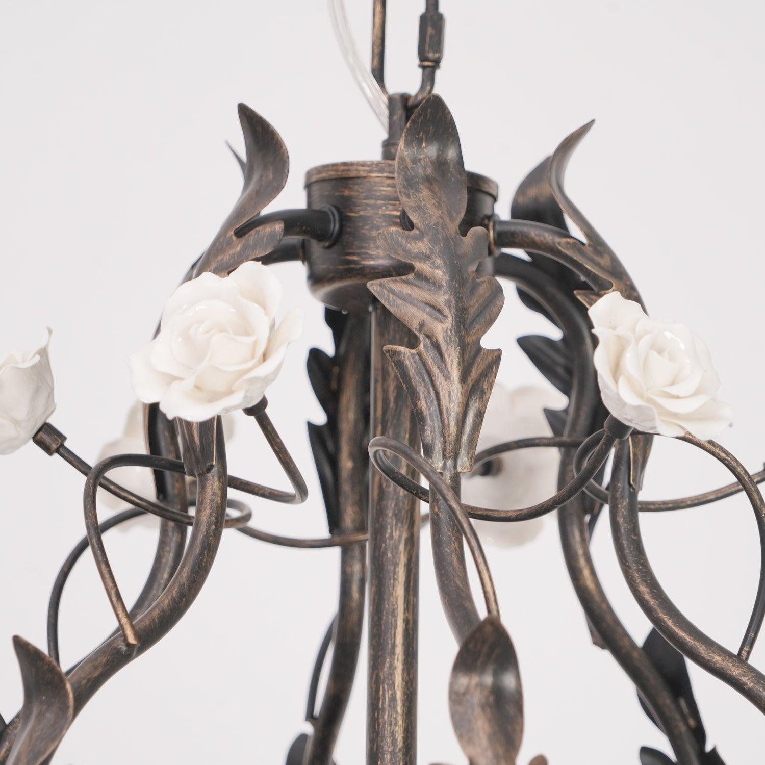 Rocaille Flower Chandelier - Letslighting
