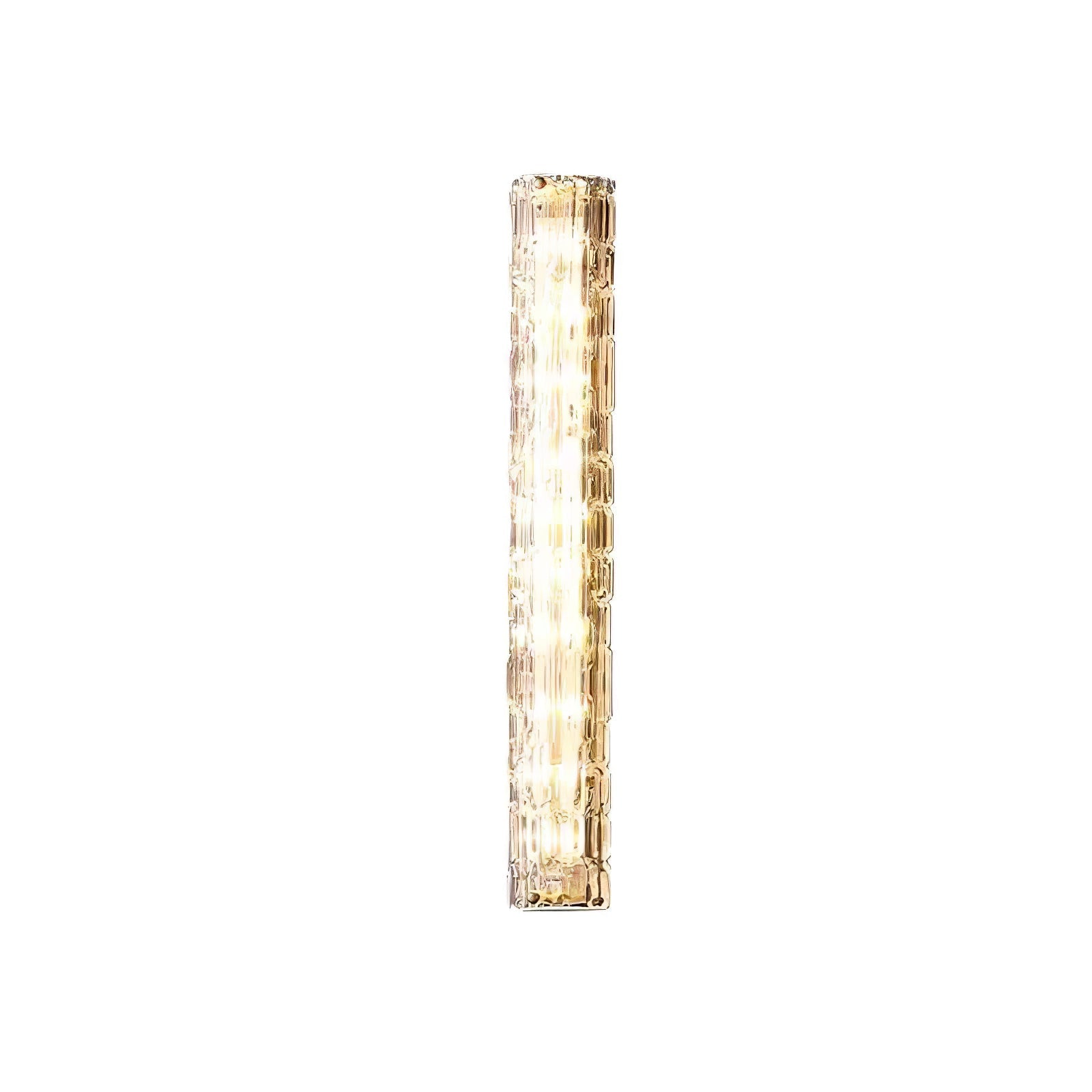 Lumix Brass Glass Glam Wall Lamp - Letslighting