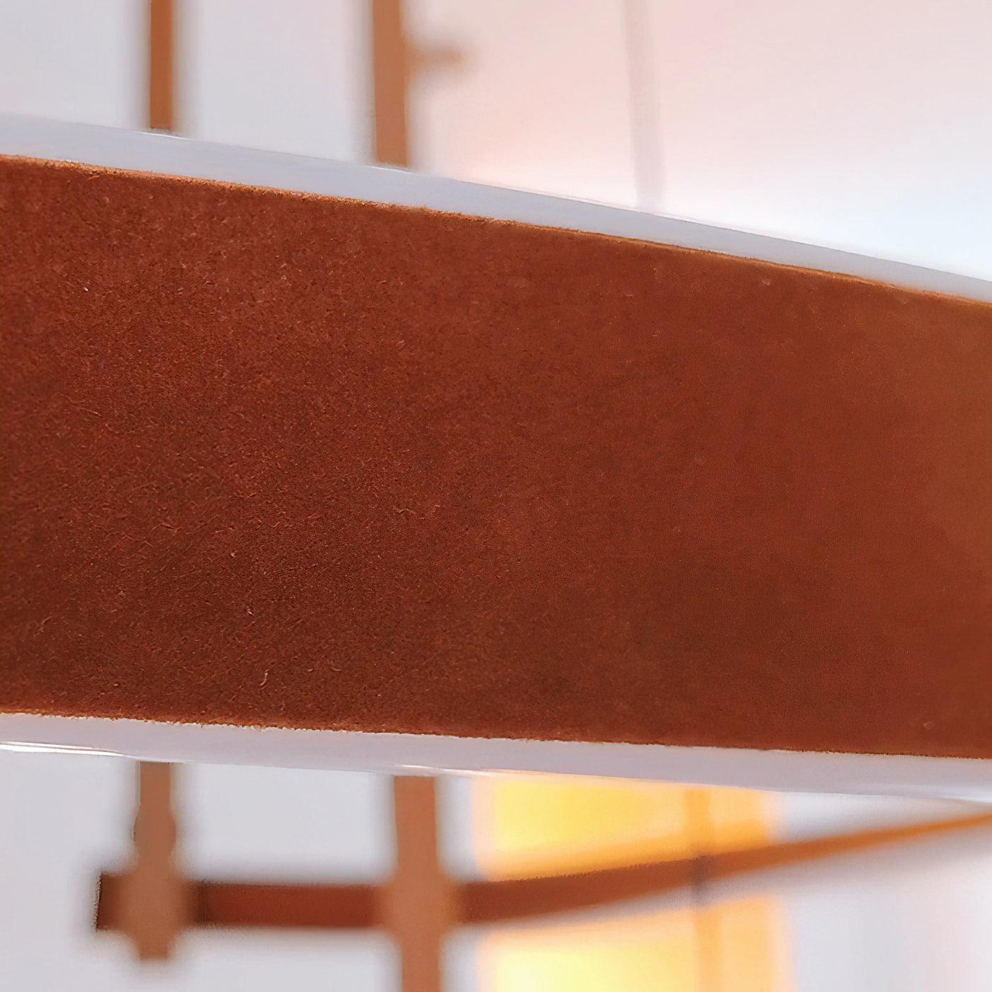 Cesorora Curved Artificial Leather Chandelier - Letslighting