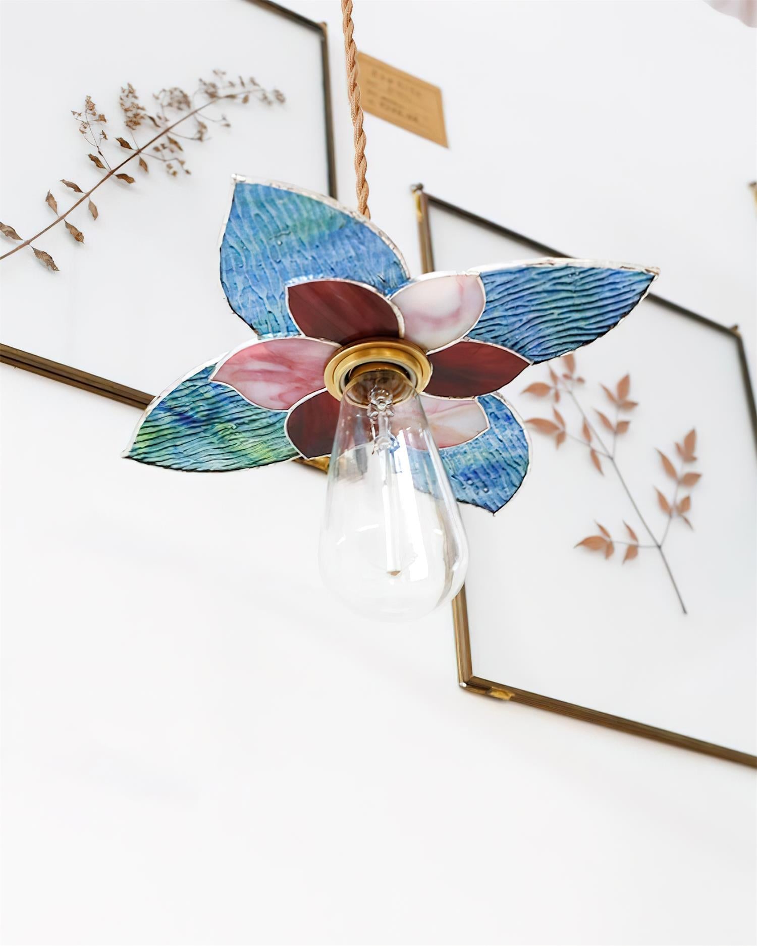 Tiffany Fioria Pendant Light Glass - Letslighting