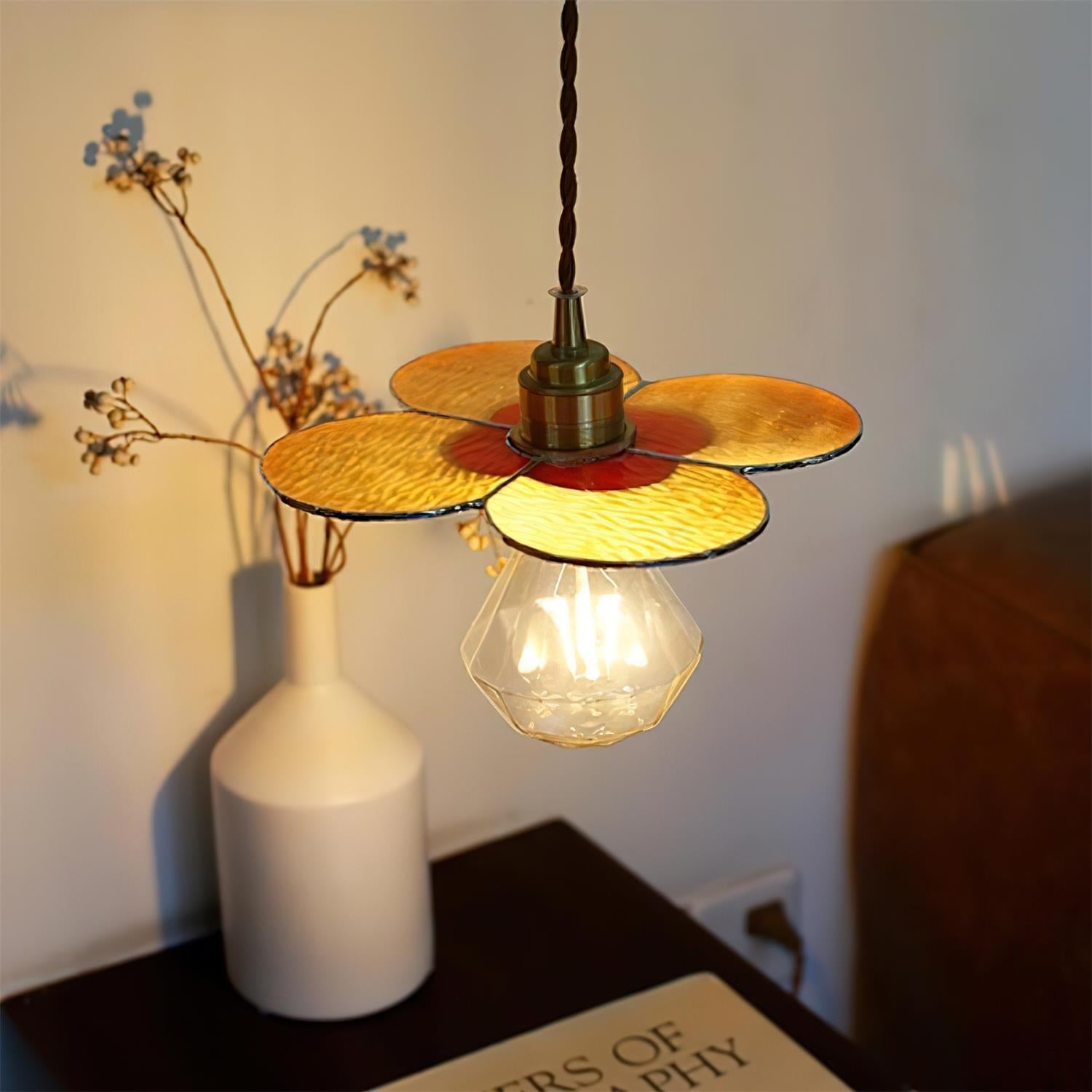 Tiffany Fioria Pendant Light Glass - Letslighting