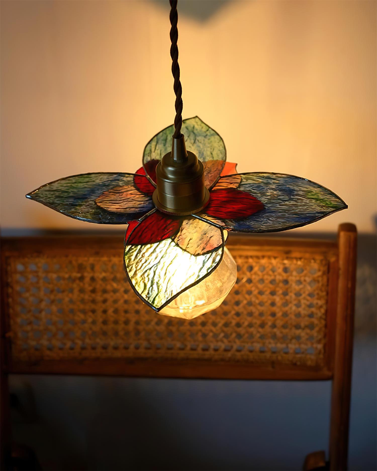 Tiffany Fioria Pendant Light Glass - Letslighting