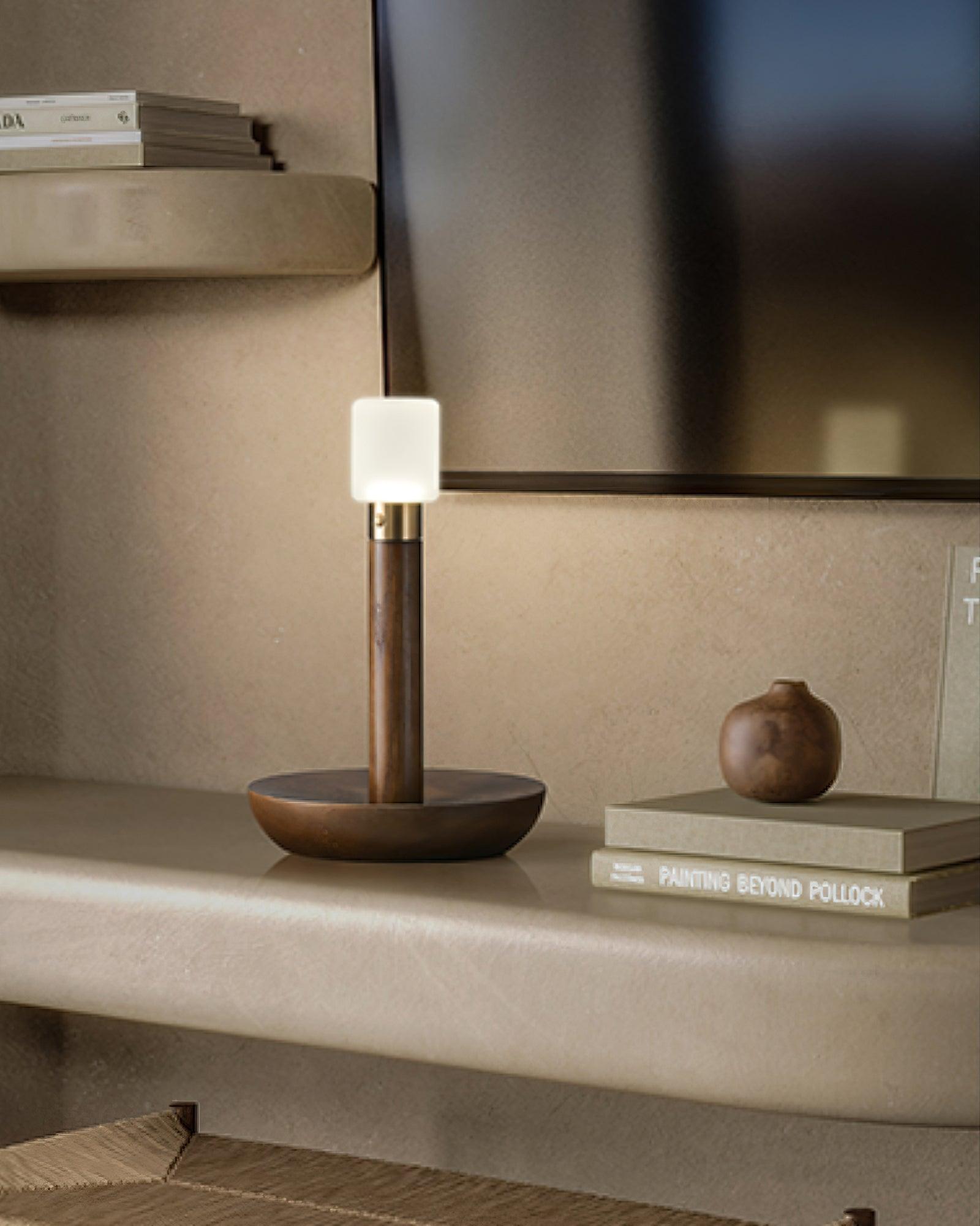 Lumaice Wood Minimalist Table Lamp - Letslighting